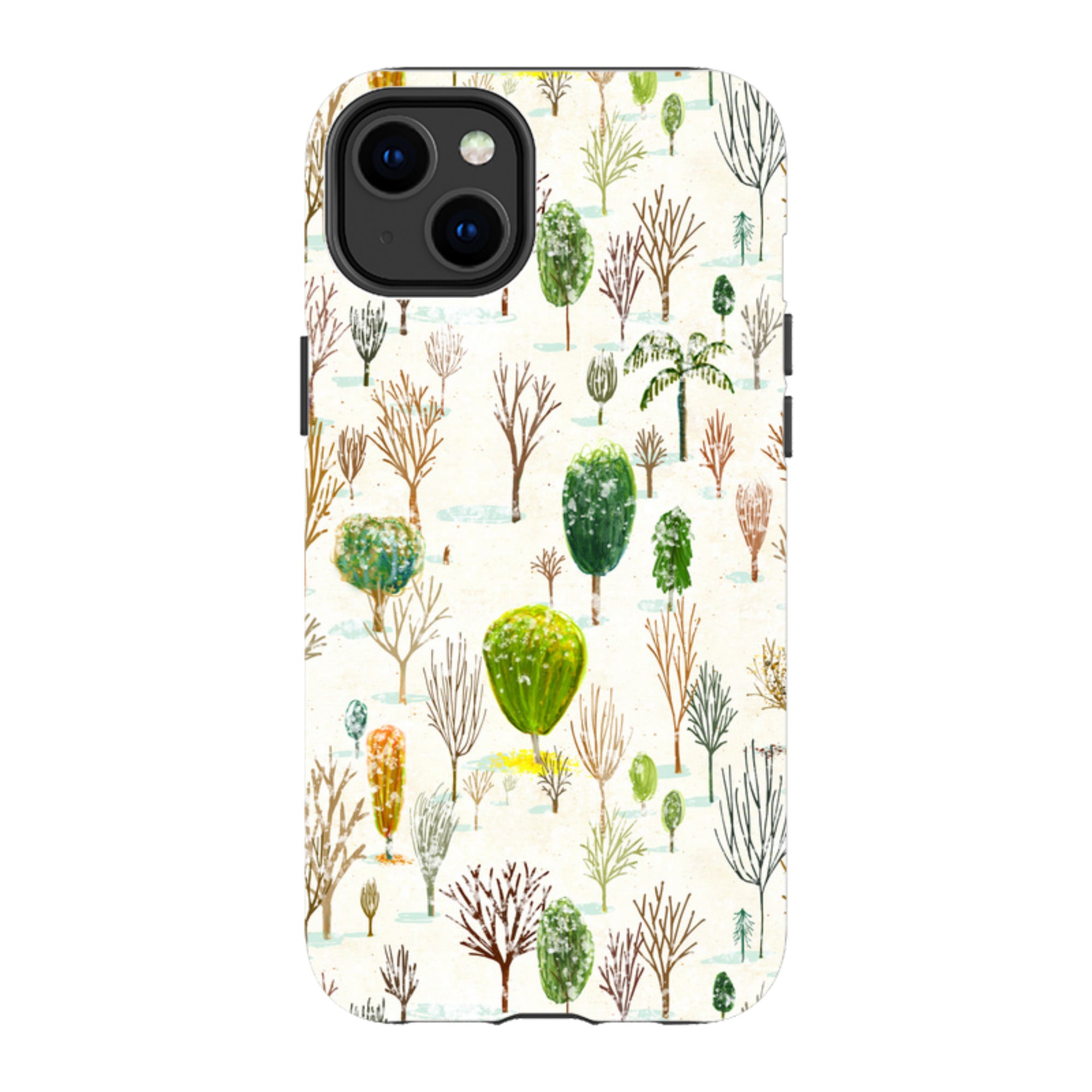 iPhone Tough Case - Winter In The Arboretum By Katherine Quinn