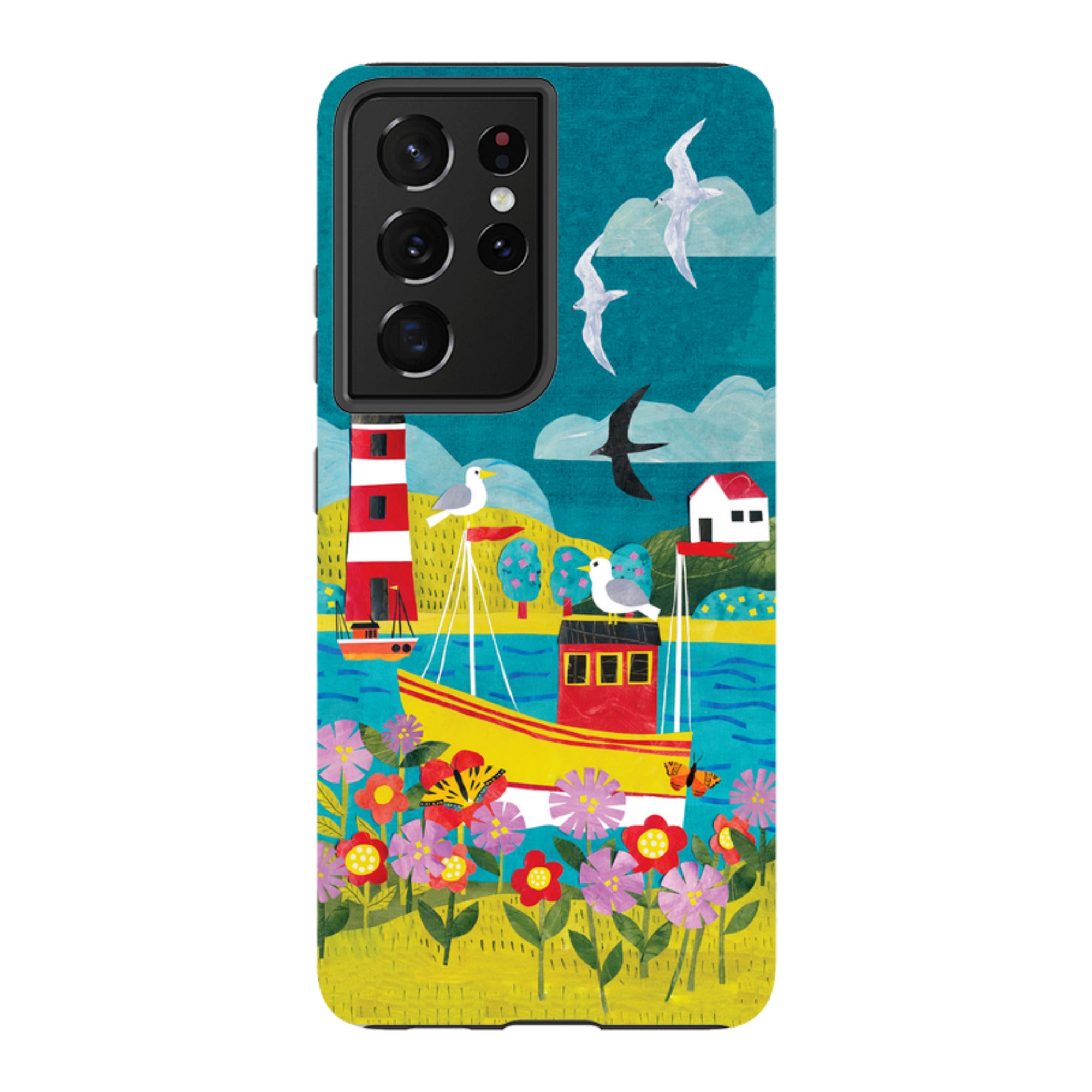 Samsung Tough  Case - Fishing Boat By Tracey English