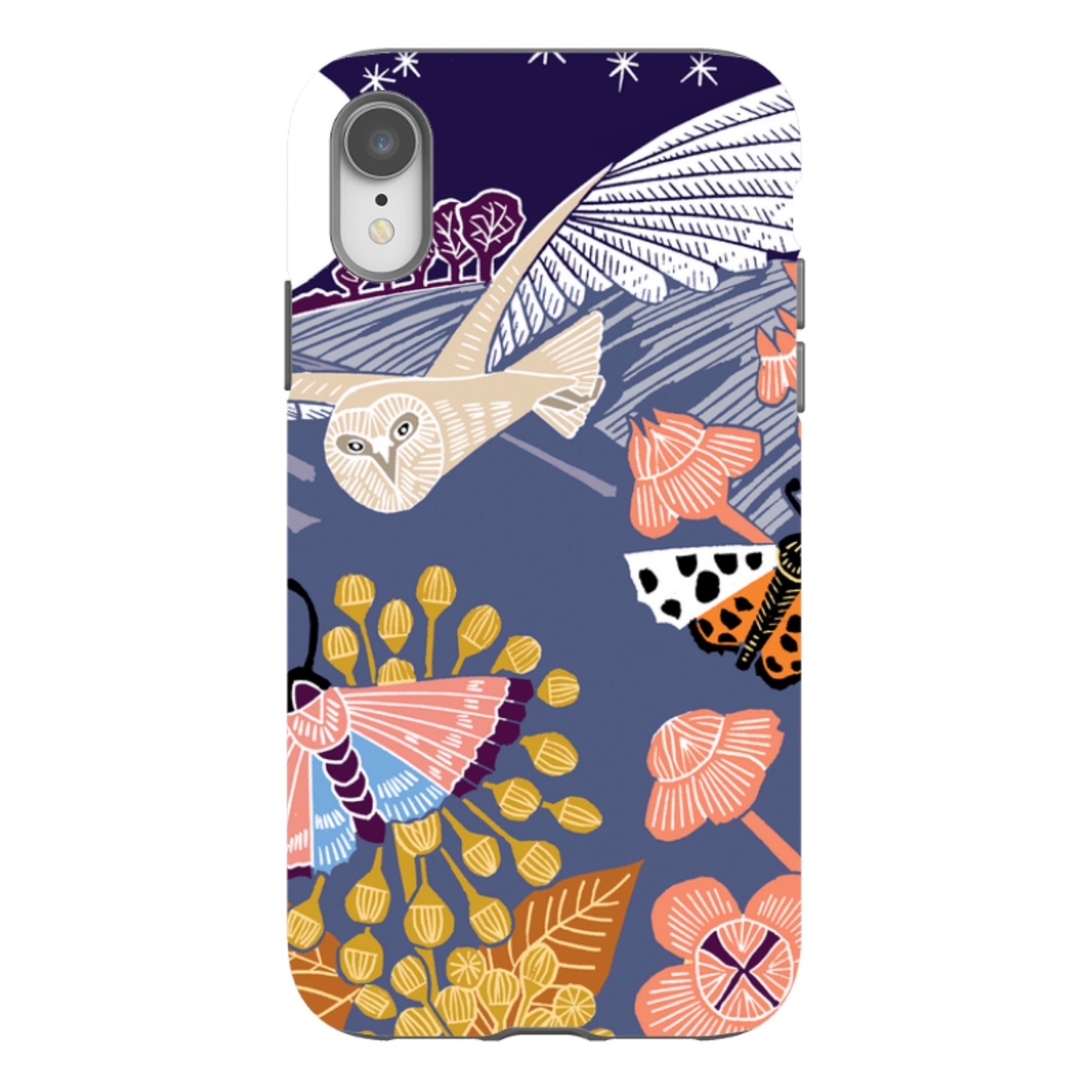 iPhone Tough Case - Evening Barn Owl By Kate Heiss