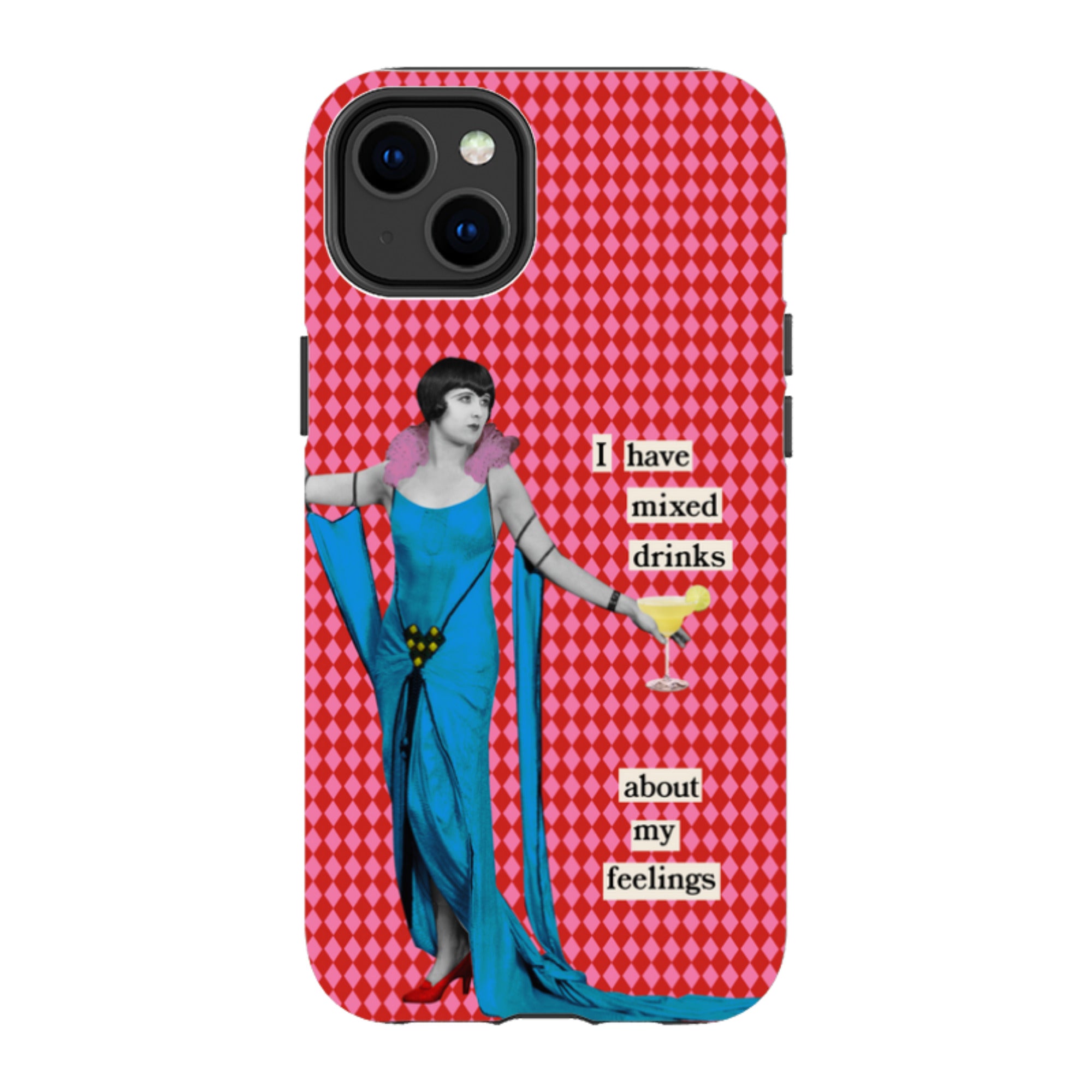 iPhone Tough Case - Mixed Drinks By Clare Jordan