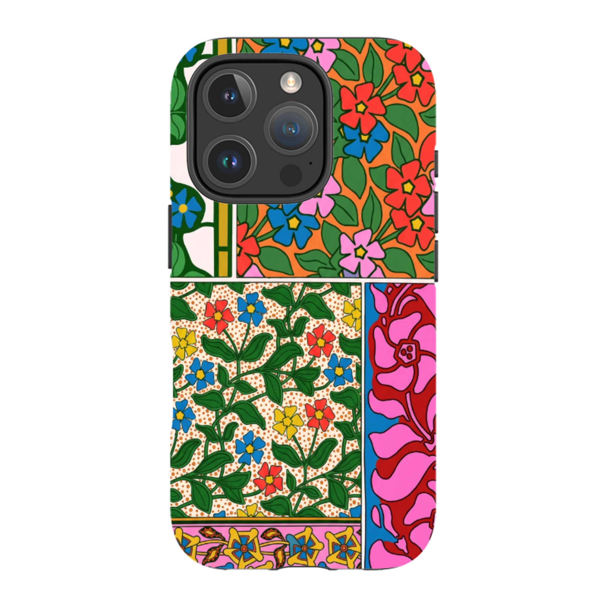 iPhone MagSafe Tough Case - Vintage Wildflowers