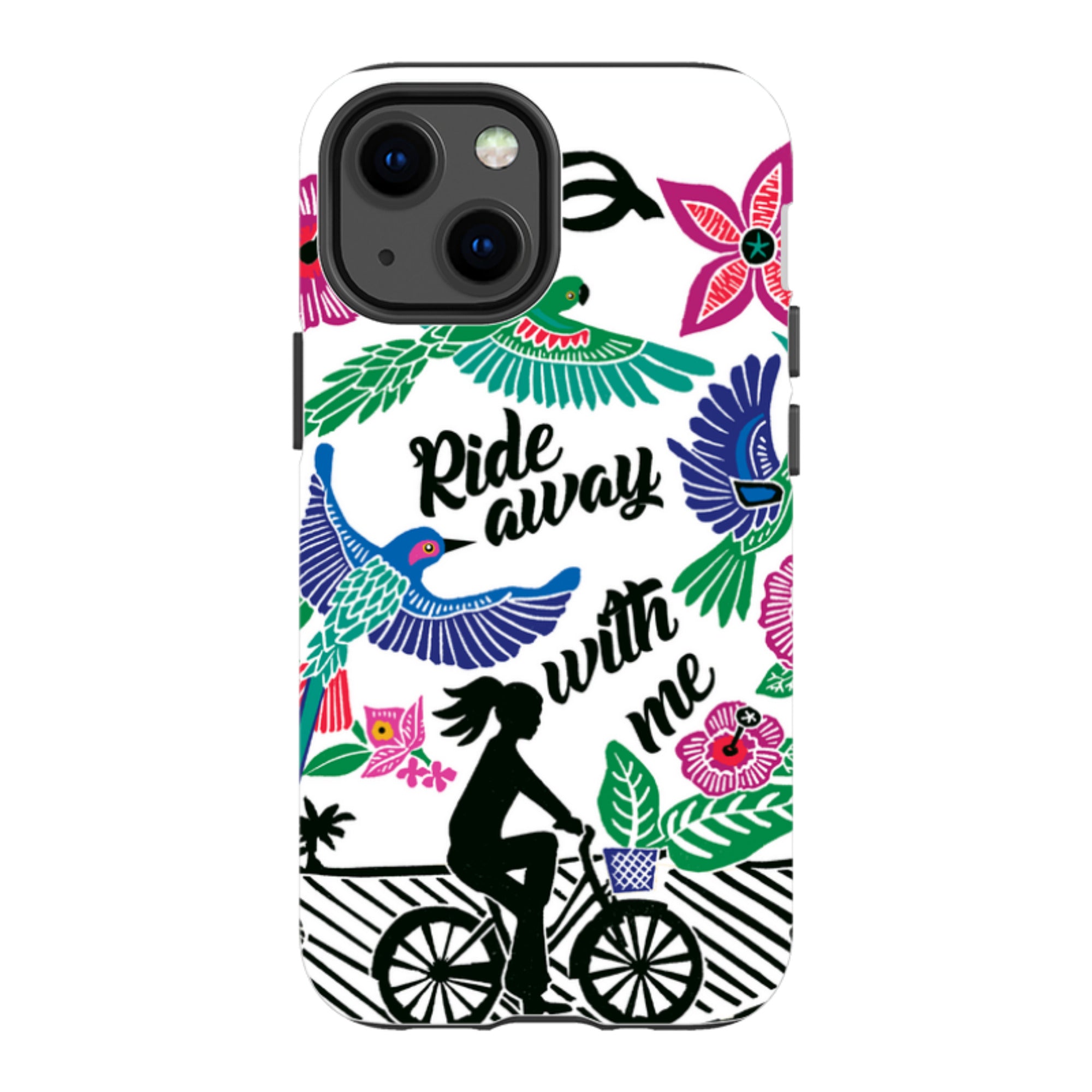 iPhone Tough Case - Ride With Me By Kate Heiss