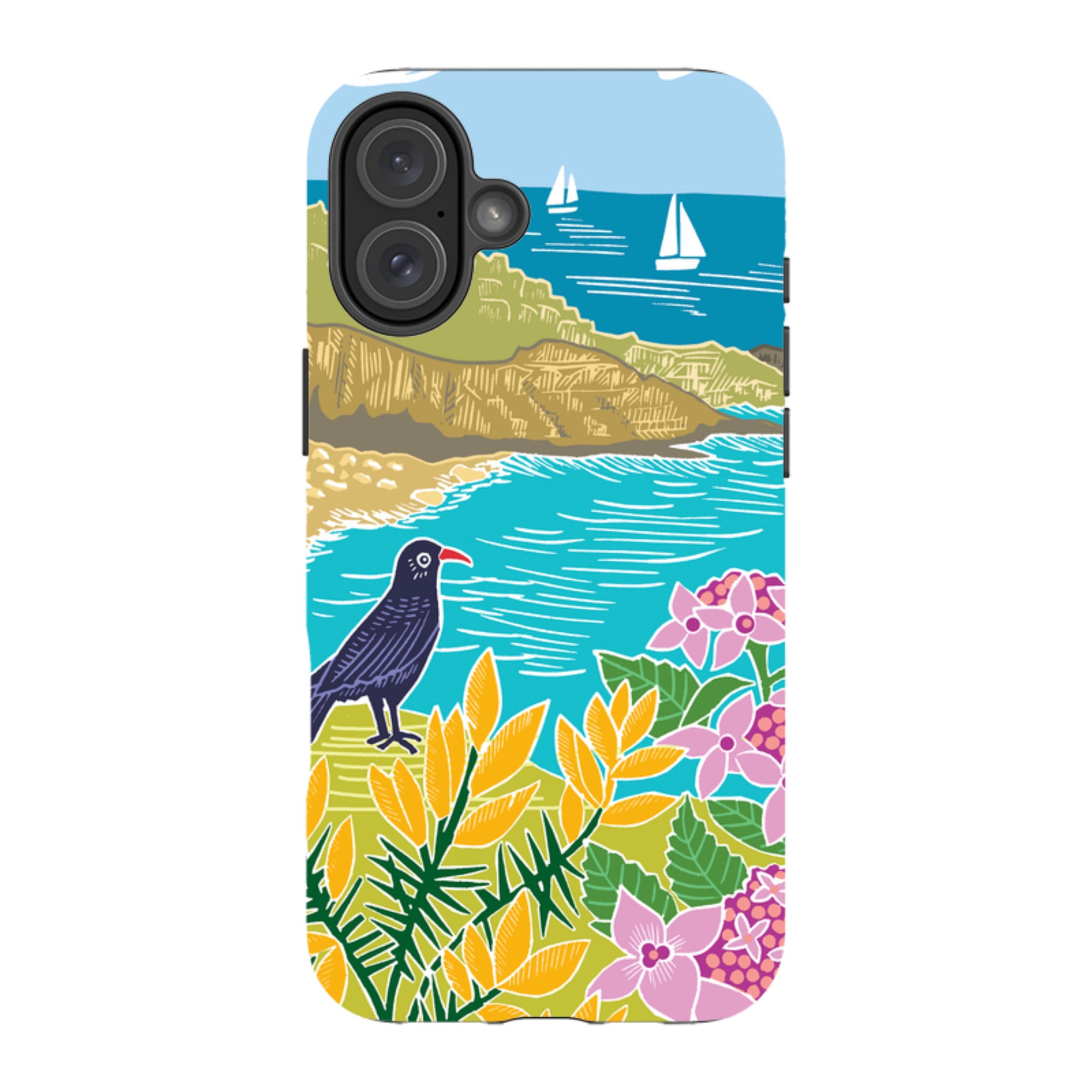 iPhone Tough Case - Porthgwarra Walk By Kate Heiss