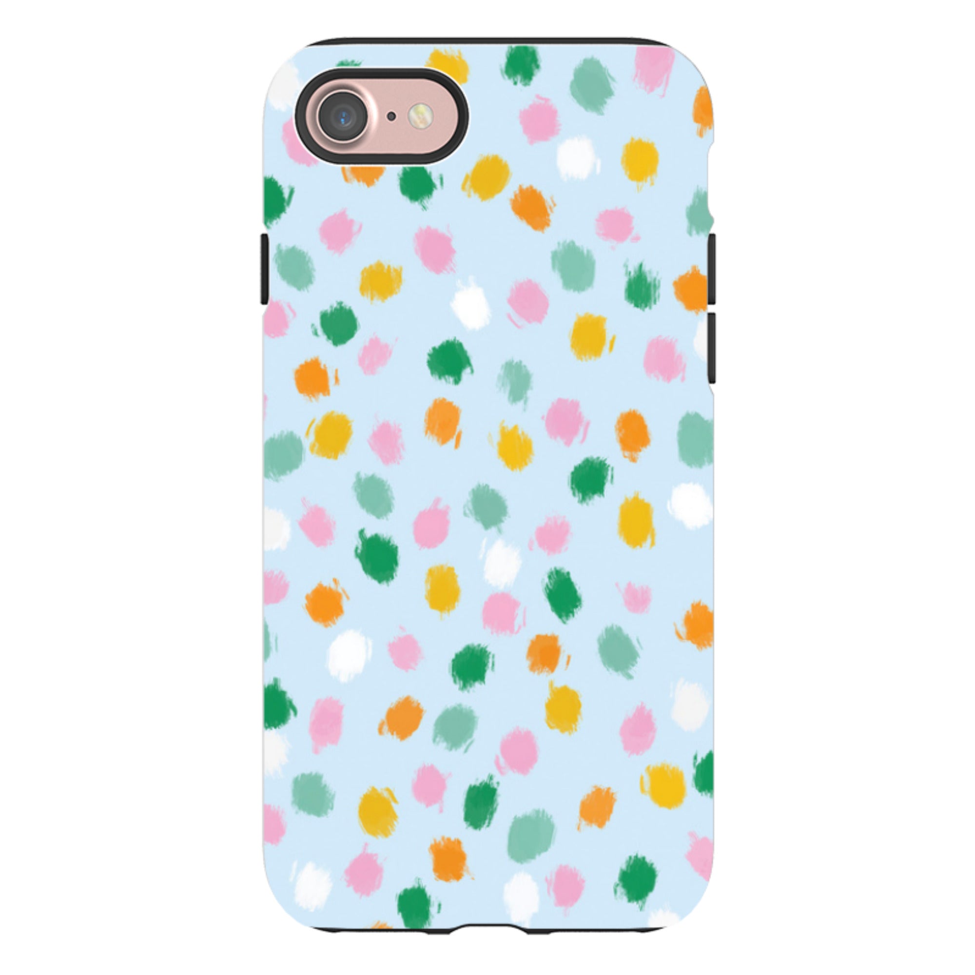 iPhone Tough Case - Spotty Co-Ordinate By Lee Foster Wilson