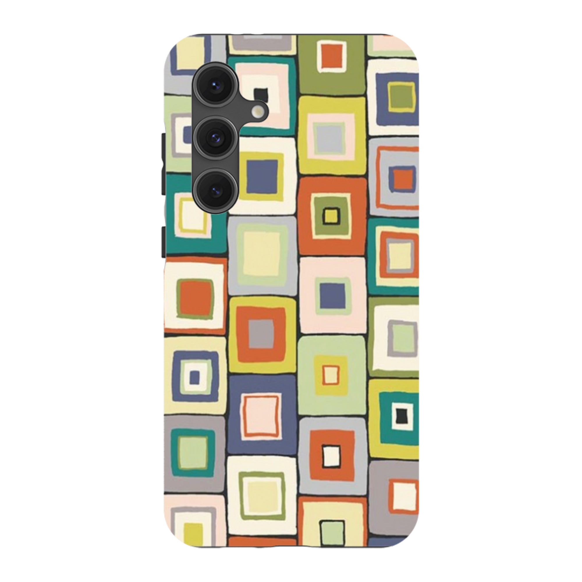 Samsung Tough Case - Atelier Blanket Squares Urbane By Sarah Campbell