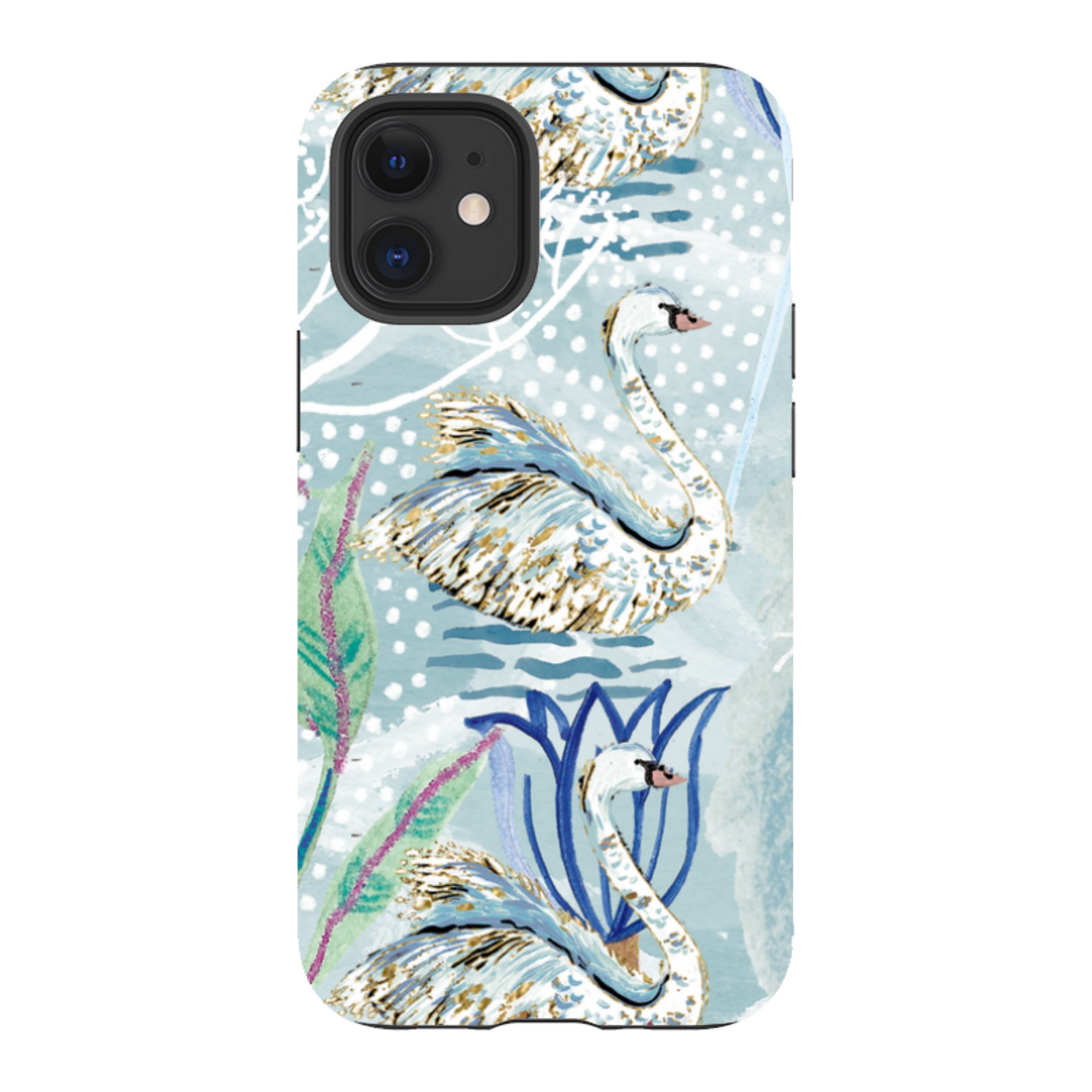 iPhone Tough Case - Seven Swans III By Emma Frances Grant