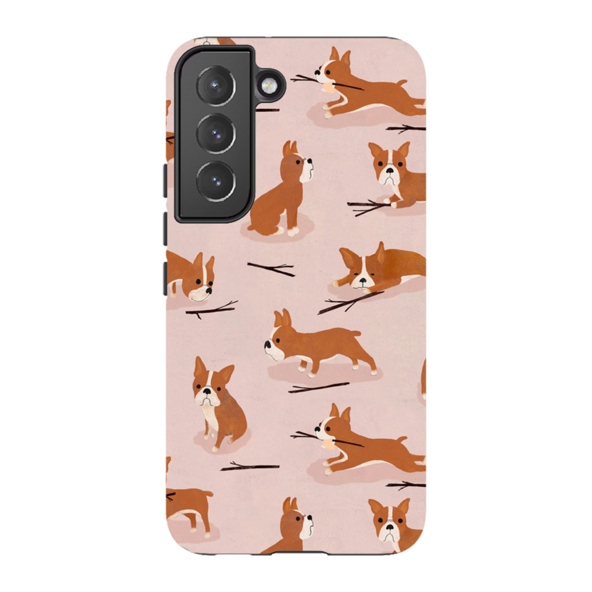 Samsung Tough Case - Boston Terrier By Katherine Quinn