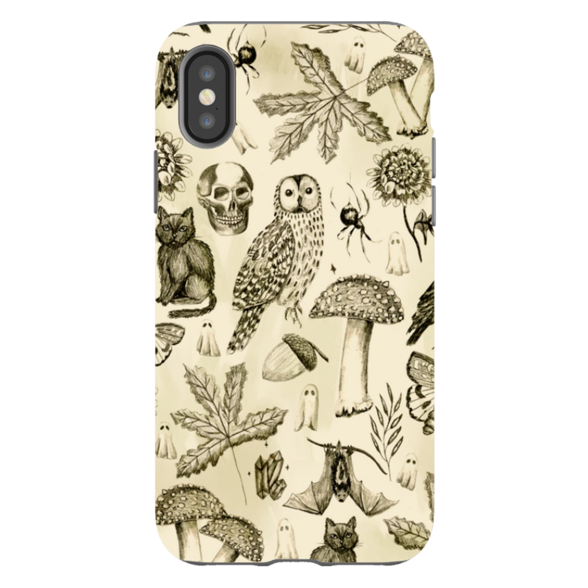 iPhone Tough Case - Pencil Fall By Abby Jacobs