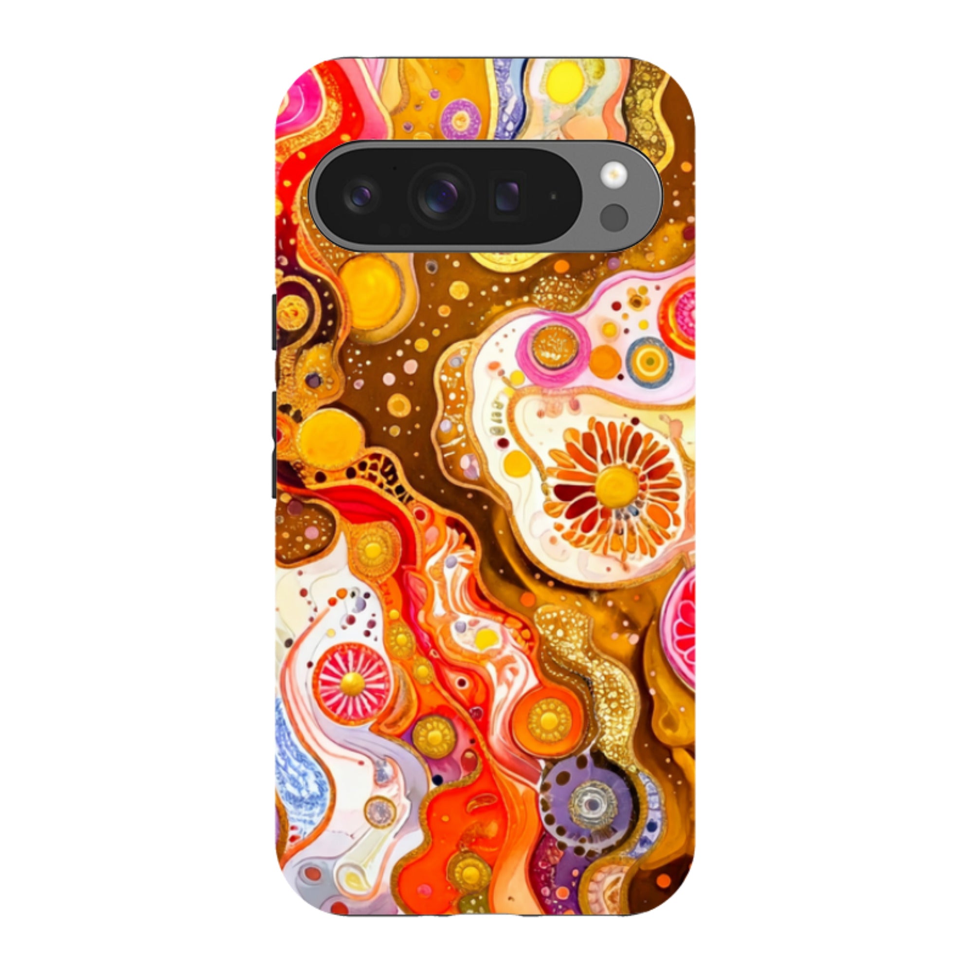 Google Tough Case - Fire Marble