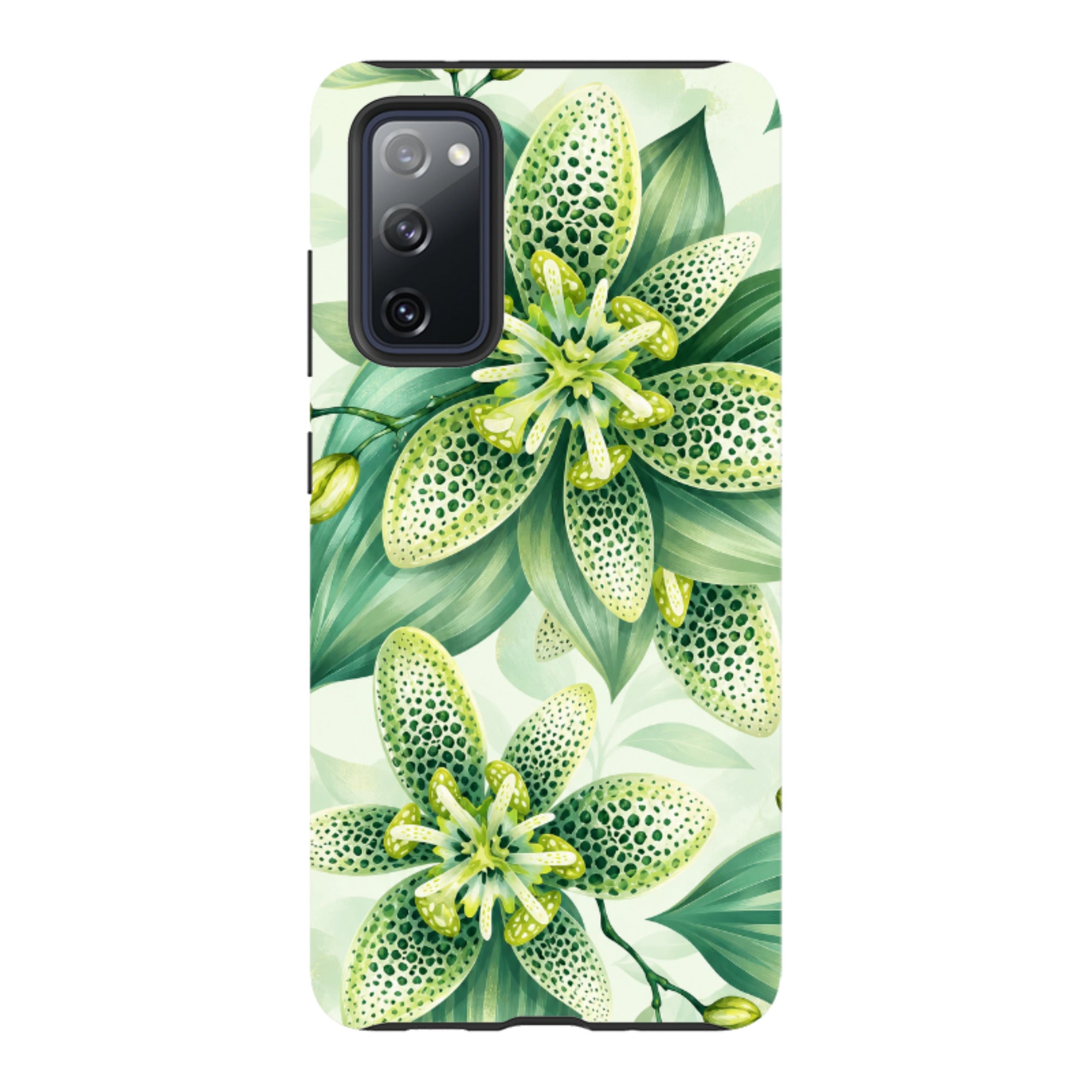 Samsung Tough Case - Sage Green Lily
