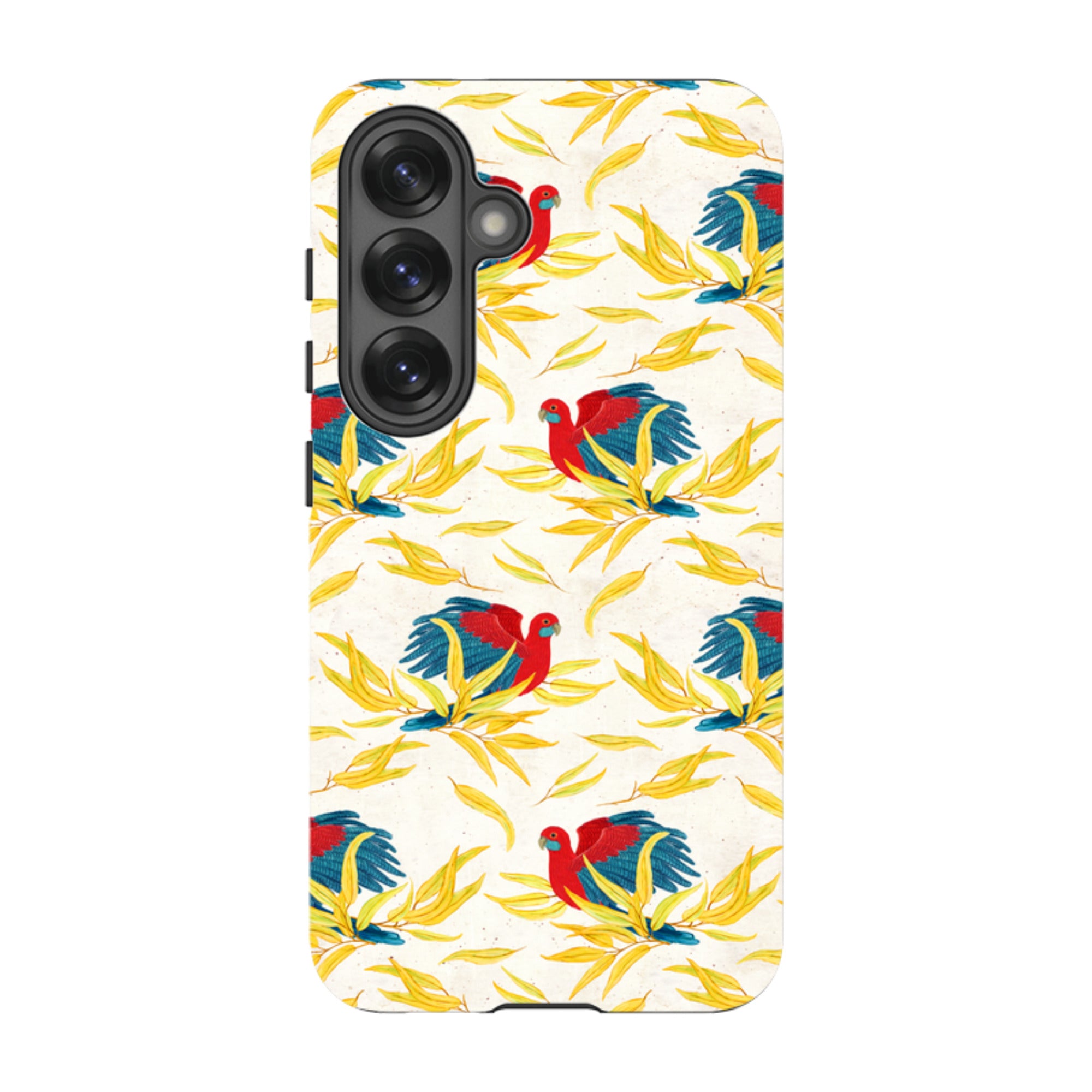 Samsung Tough Case - Crimson Rosella By Katherine Quinn