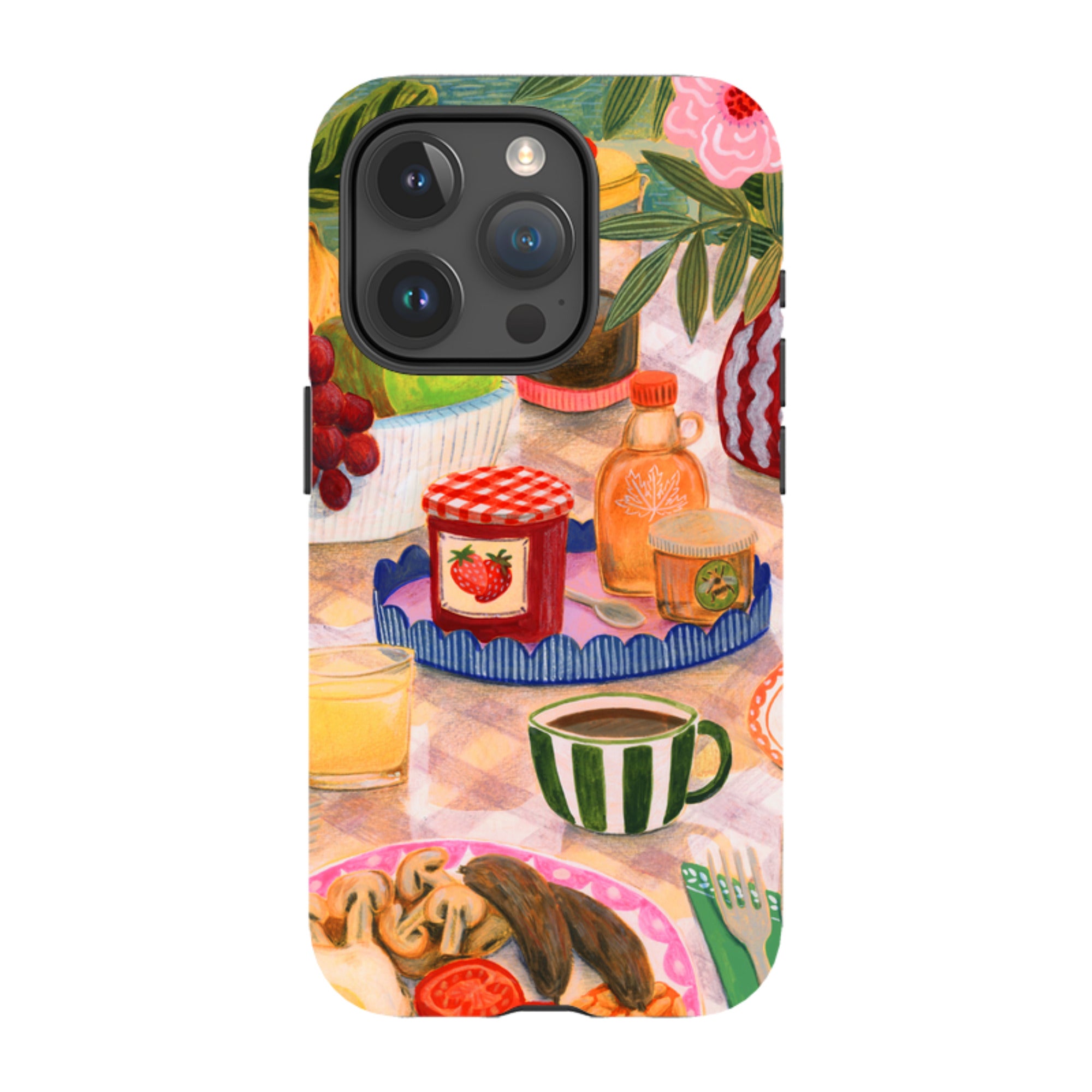 iPhone Tough Case - Holiday Breakfast By Lee Foster Wilson