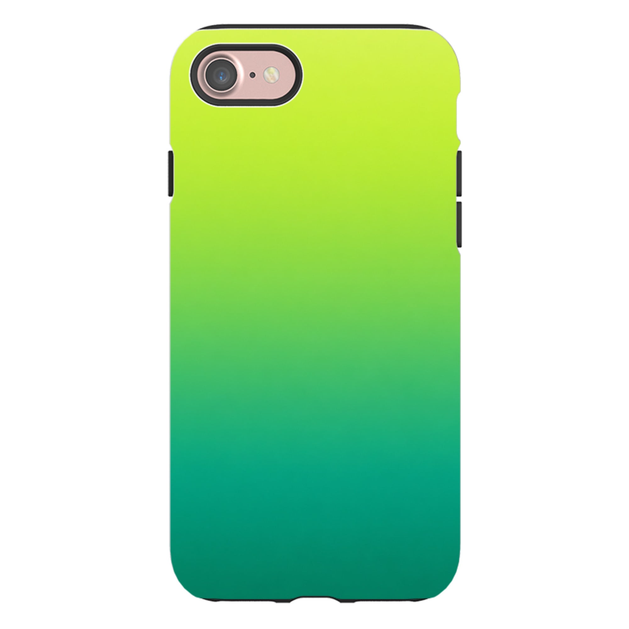 iPhone Tough Case - Lime Green Ombre