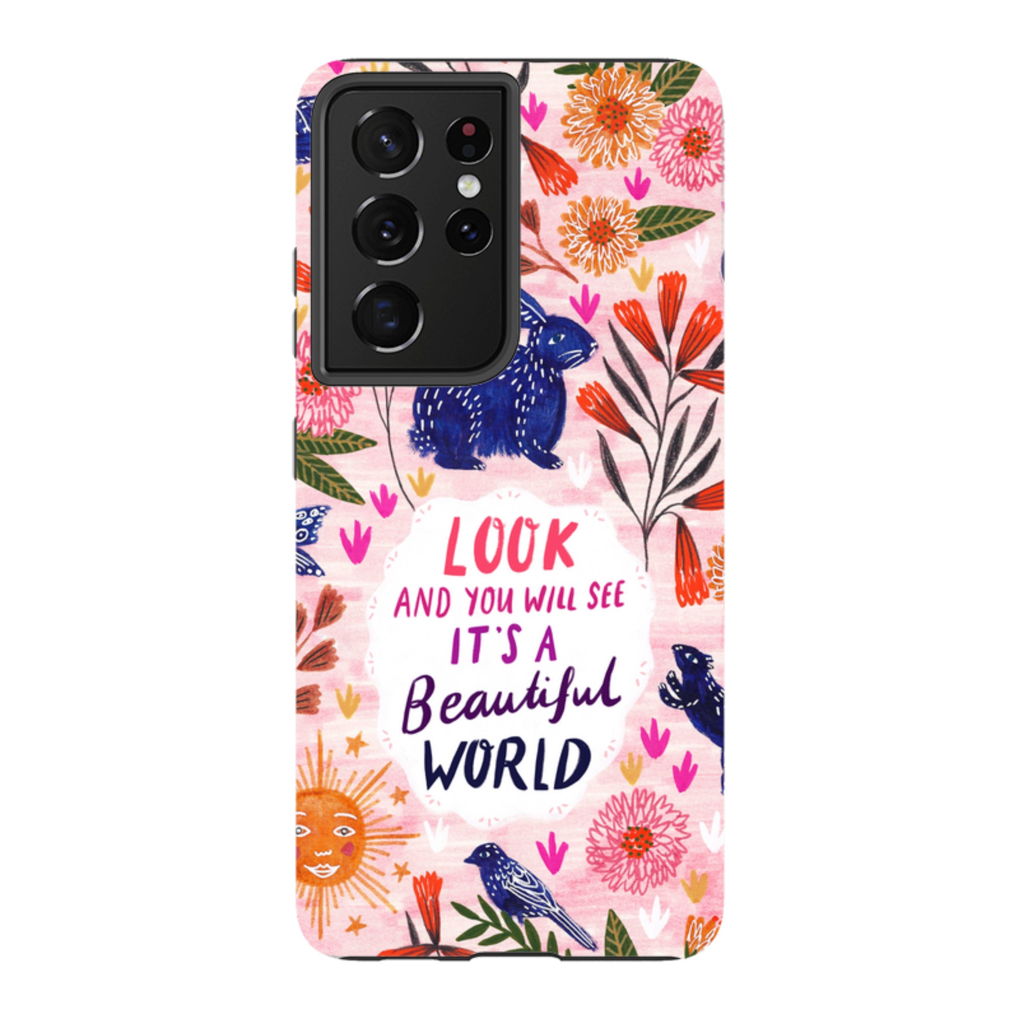 Samsung Tough Case - Beautiful World By Lee Foster Wilson