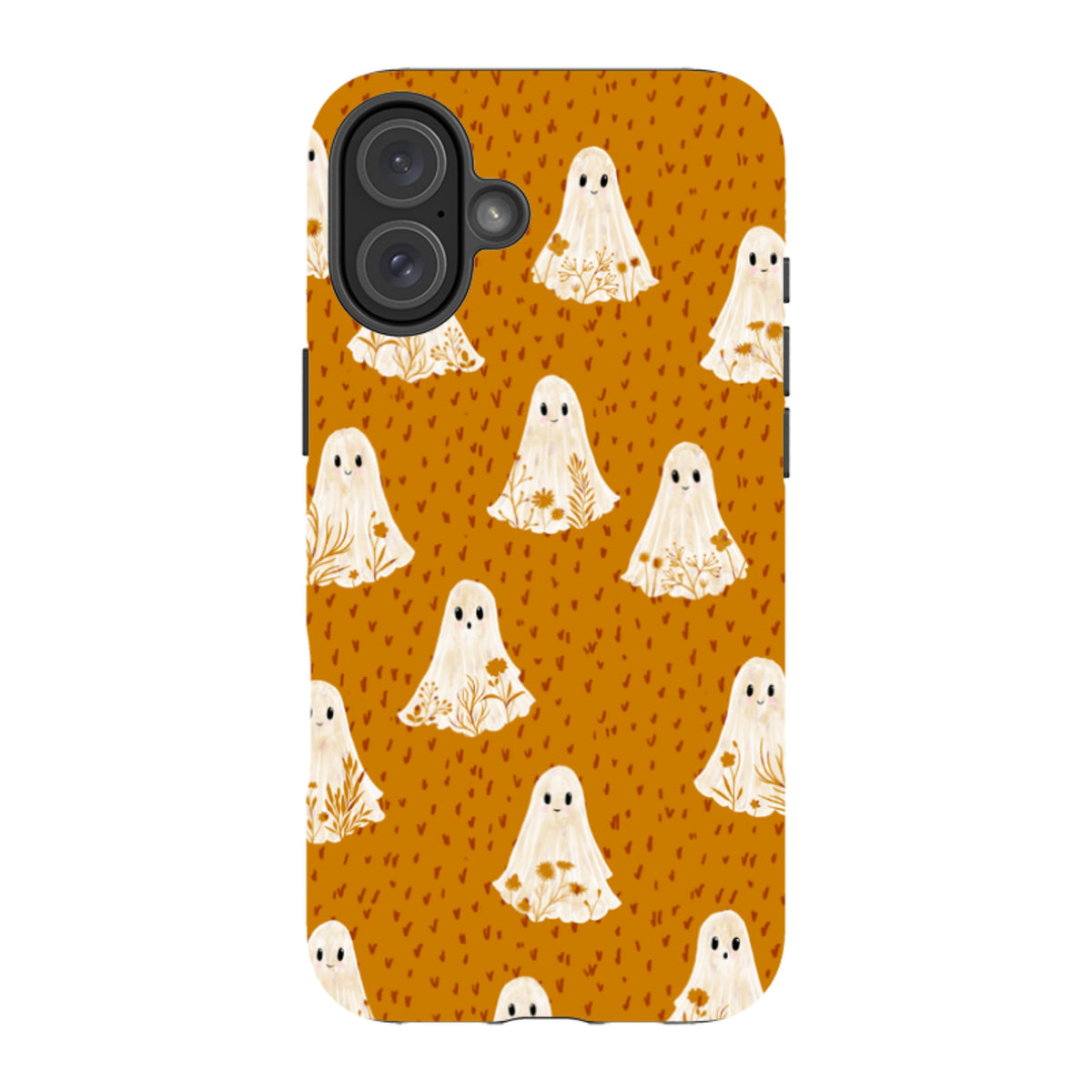 iPhone Tough Case - Floral Ghosts - Spice By Katherine Quinn