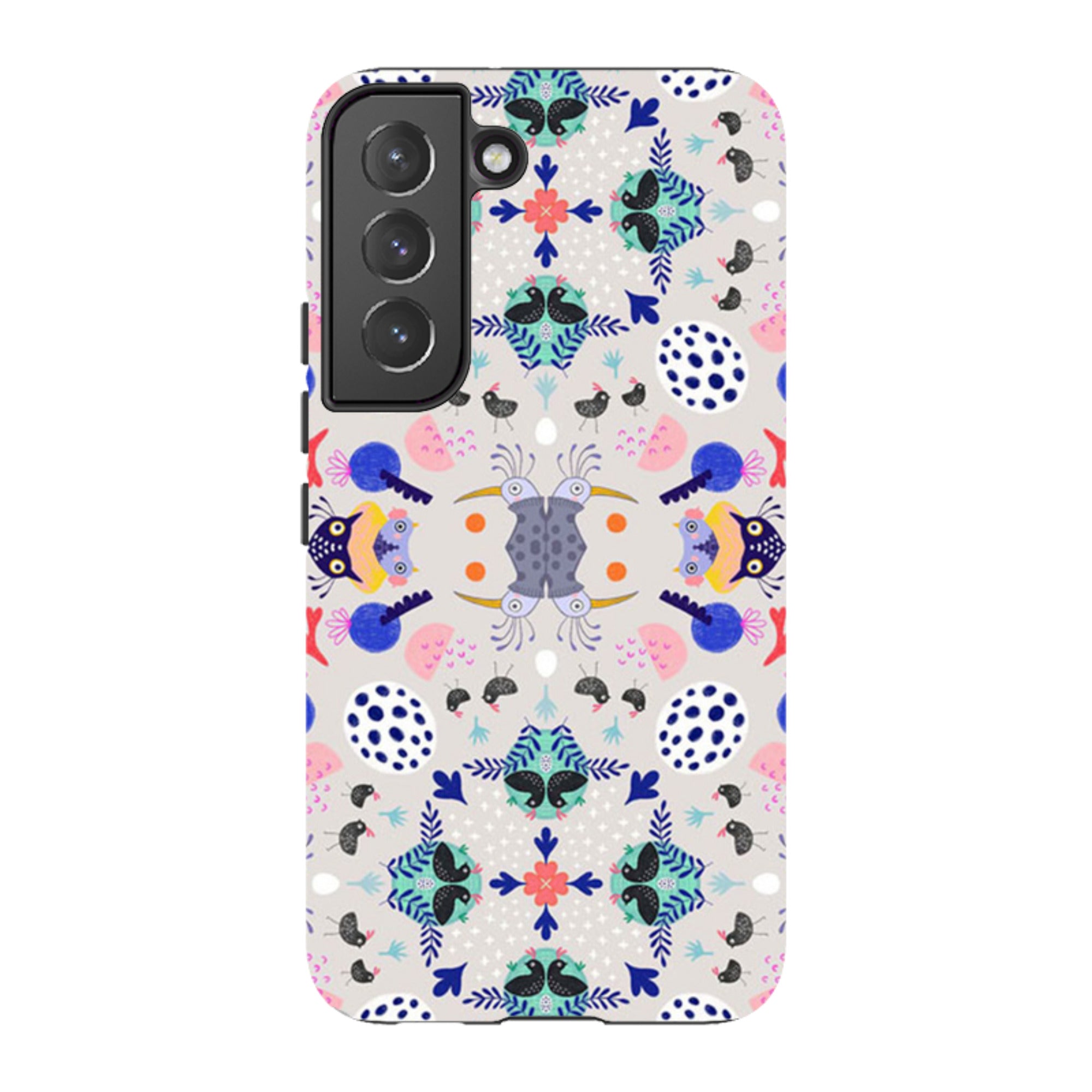 Samsung Tough Case - Crazybird Pattern By Mia Underwood