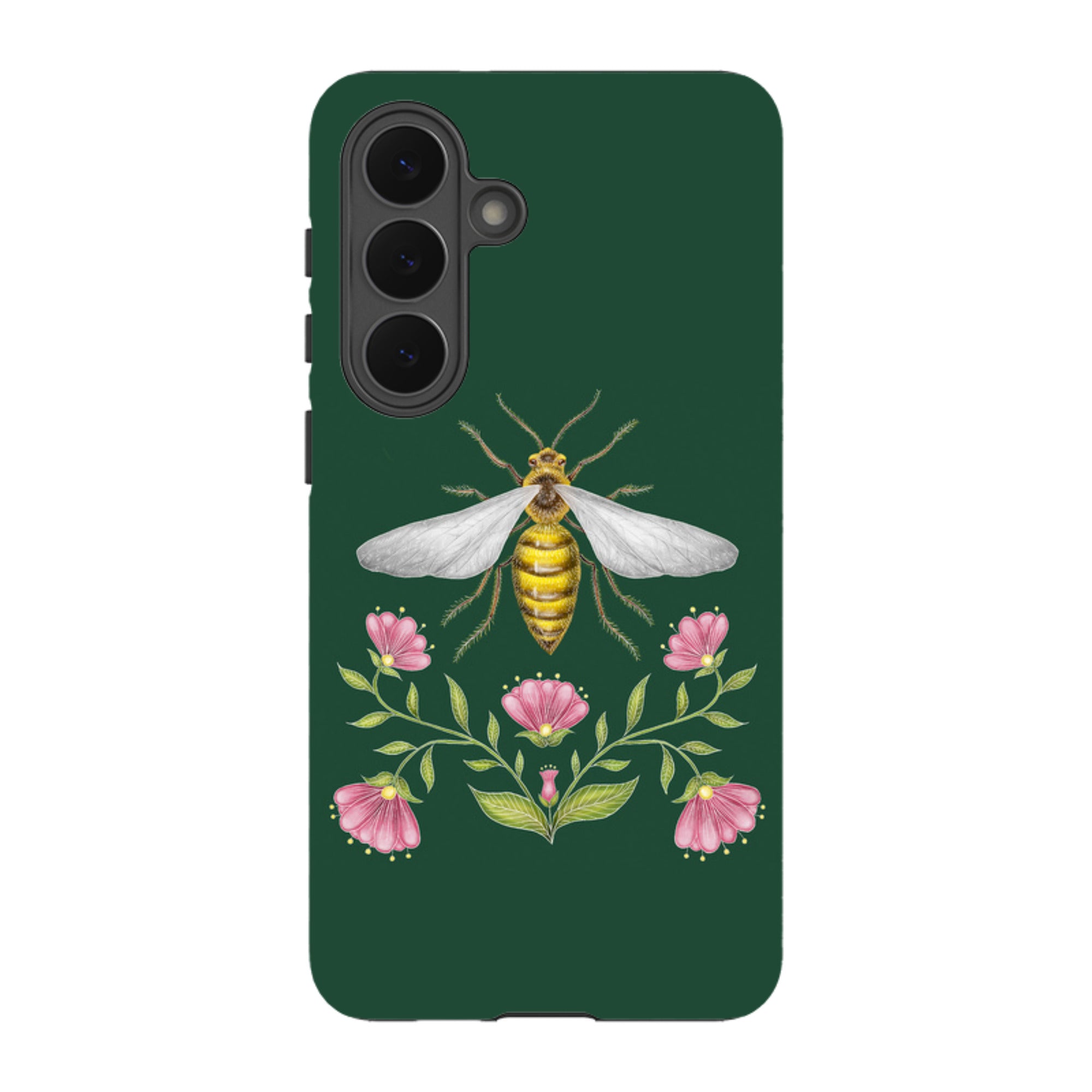Samsung Tough Case - Wings Of Freedom Emerald By Catherine Rowe