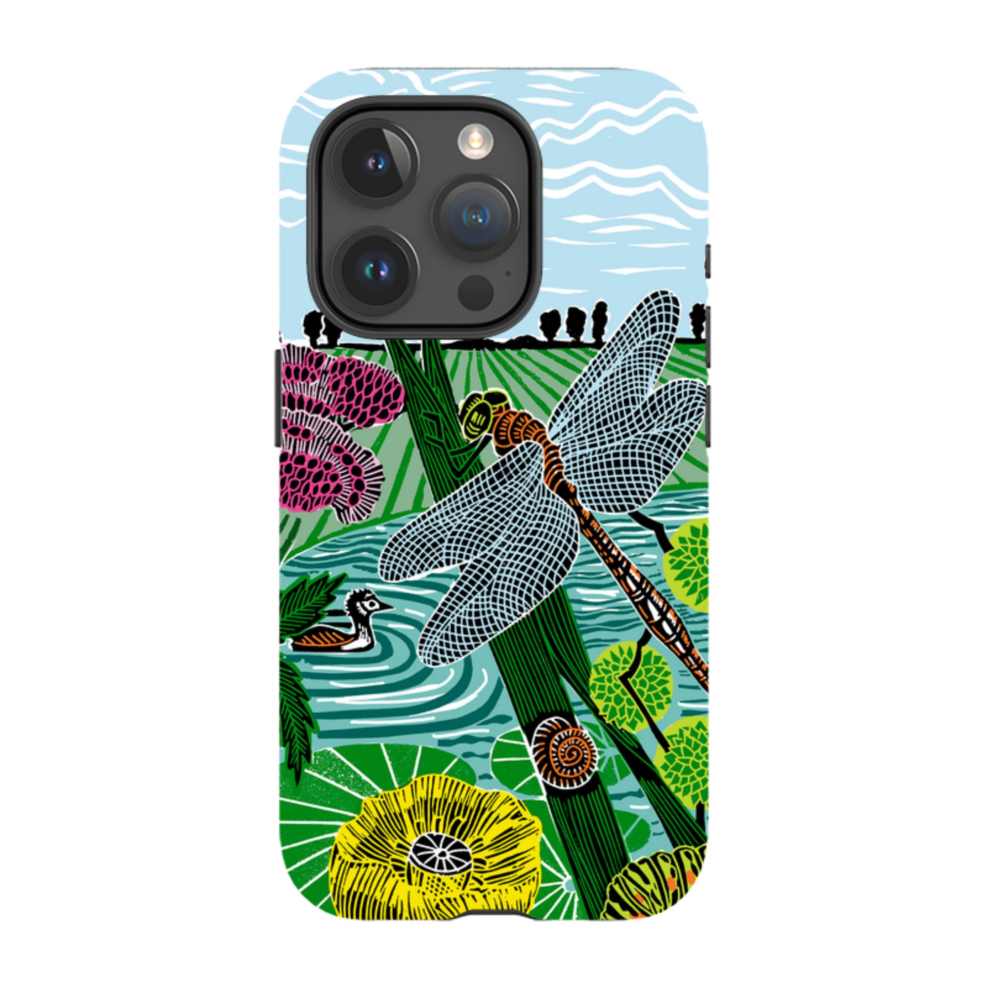 iPhone Tough Case - Pond By Kate Heiss
