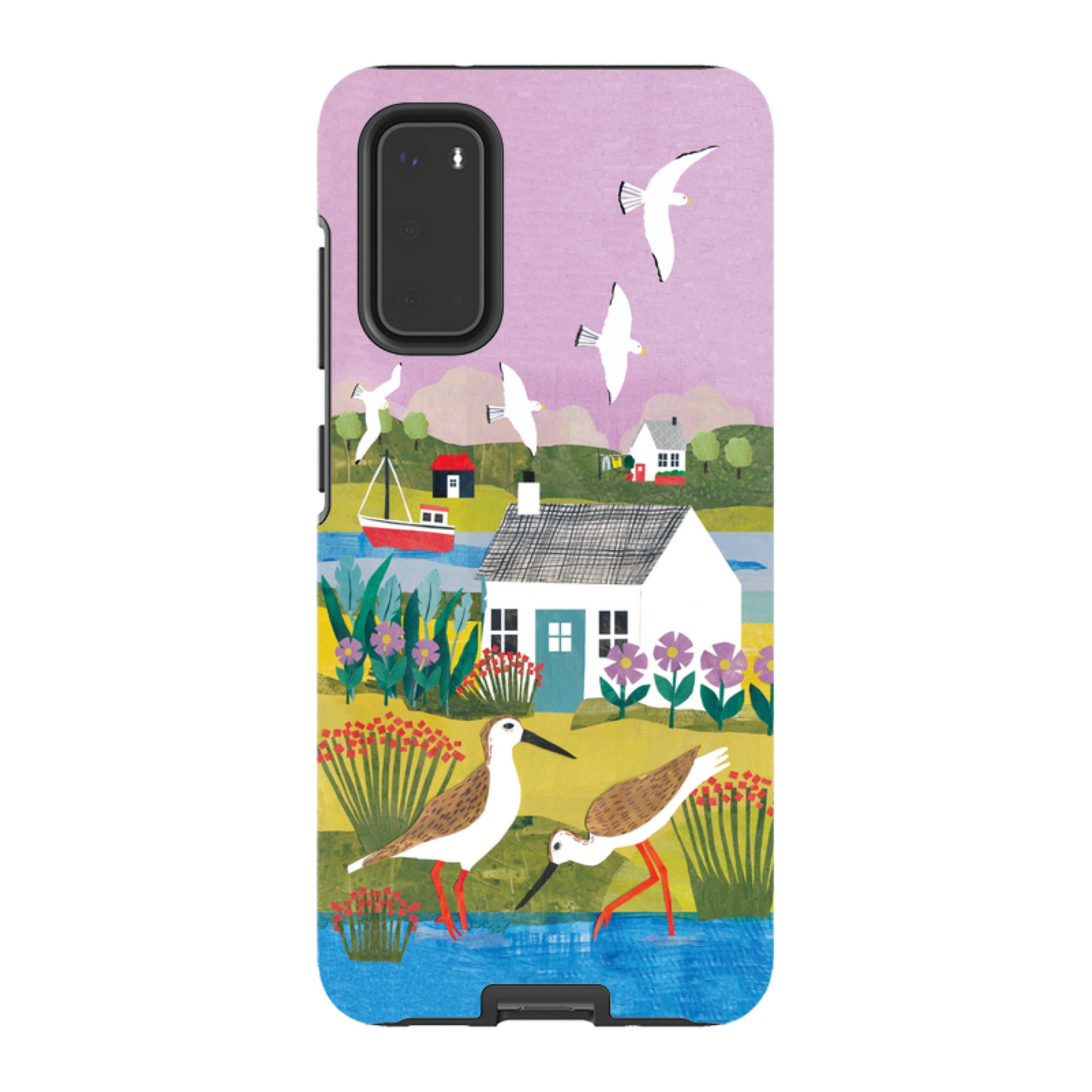 Samsung Tough  Case - Sandpiper By Tracey English