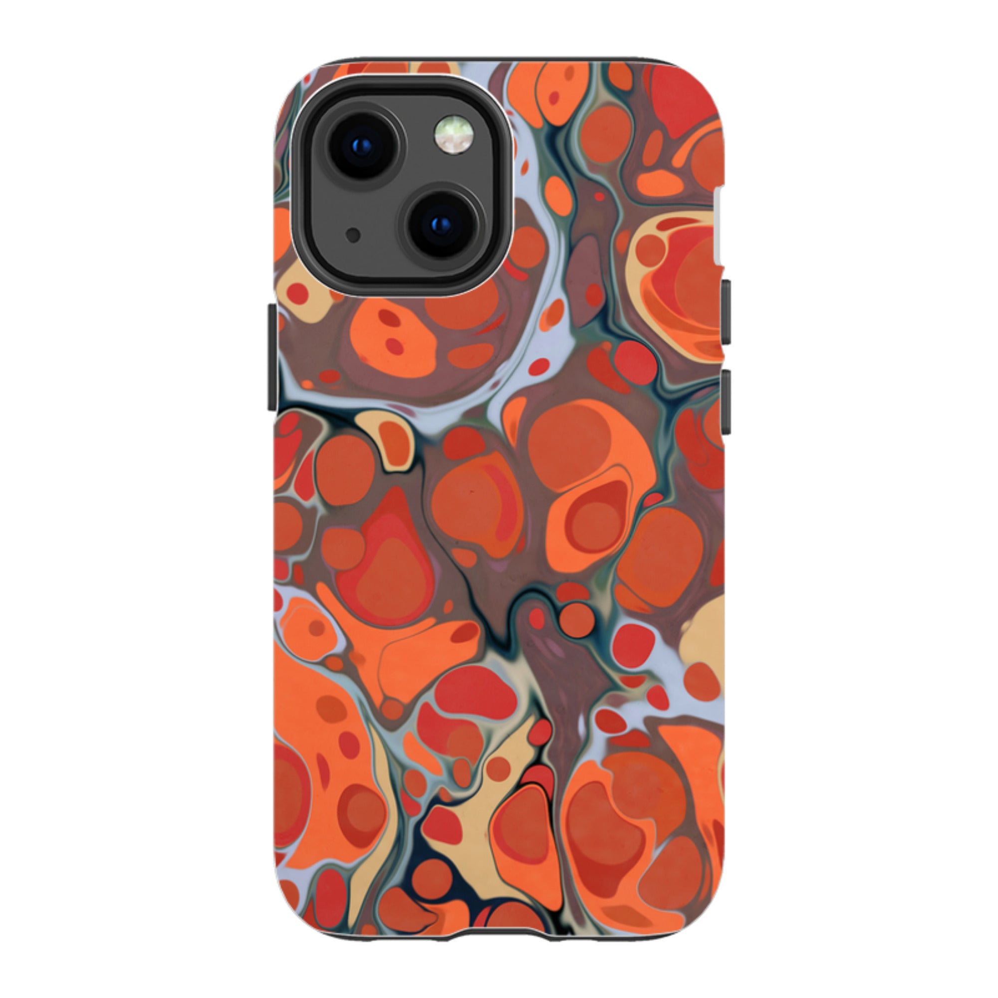 iPhone Tough Case - Flaming Volcano