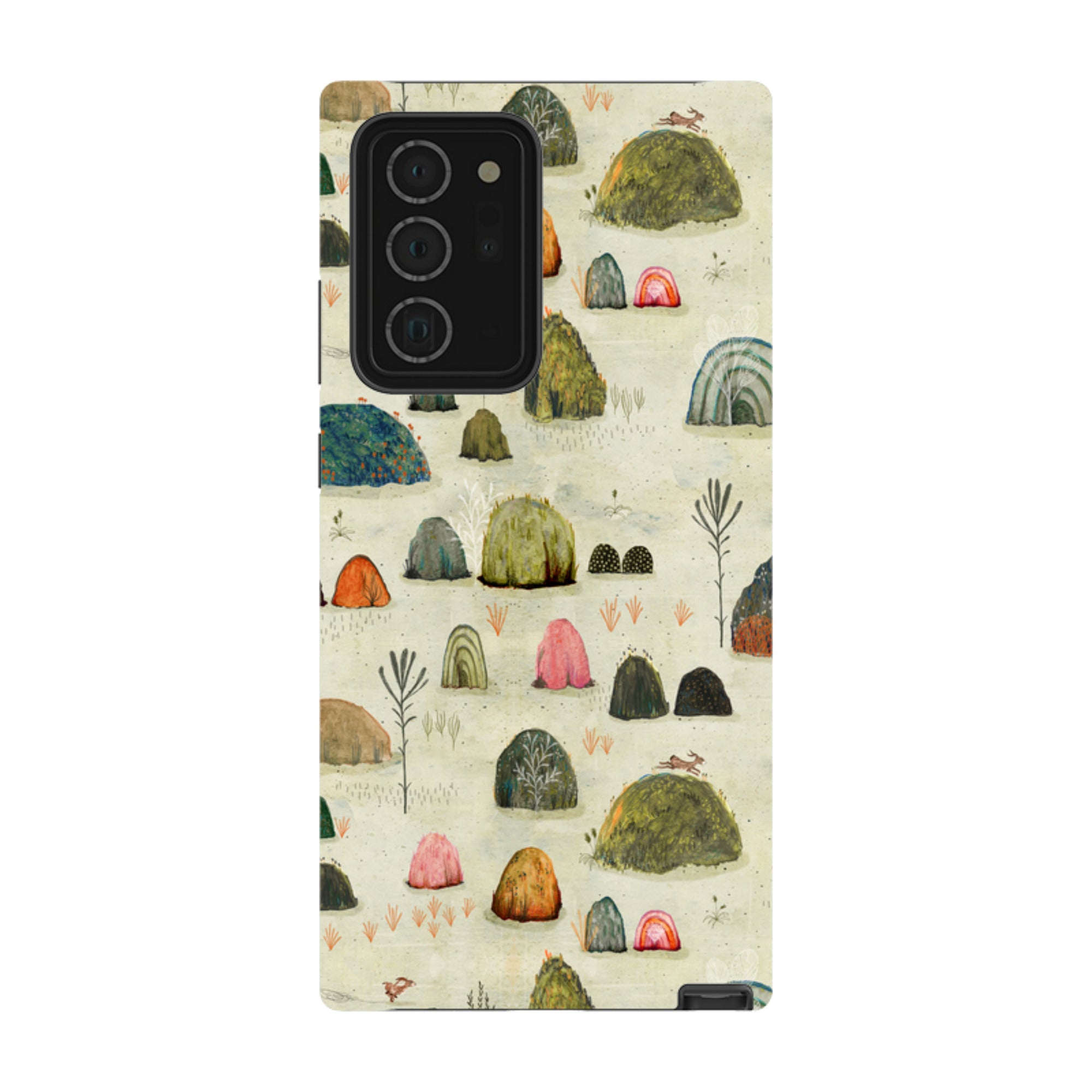 Samsung Tough Case - Sunset Mossy Hills By Katherine Quinn