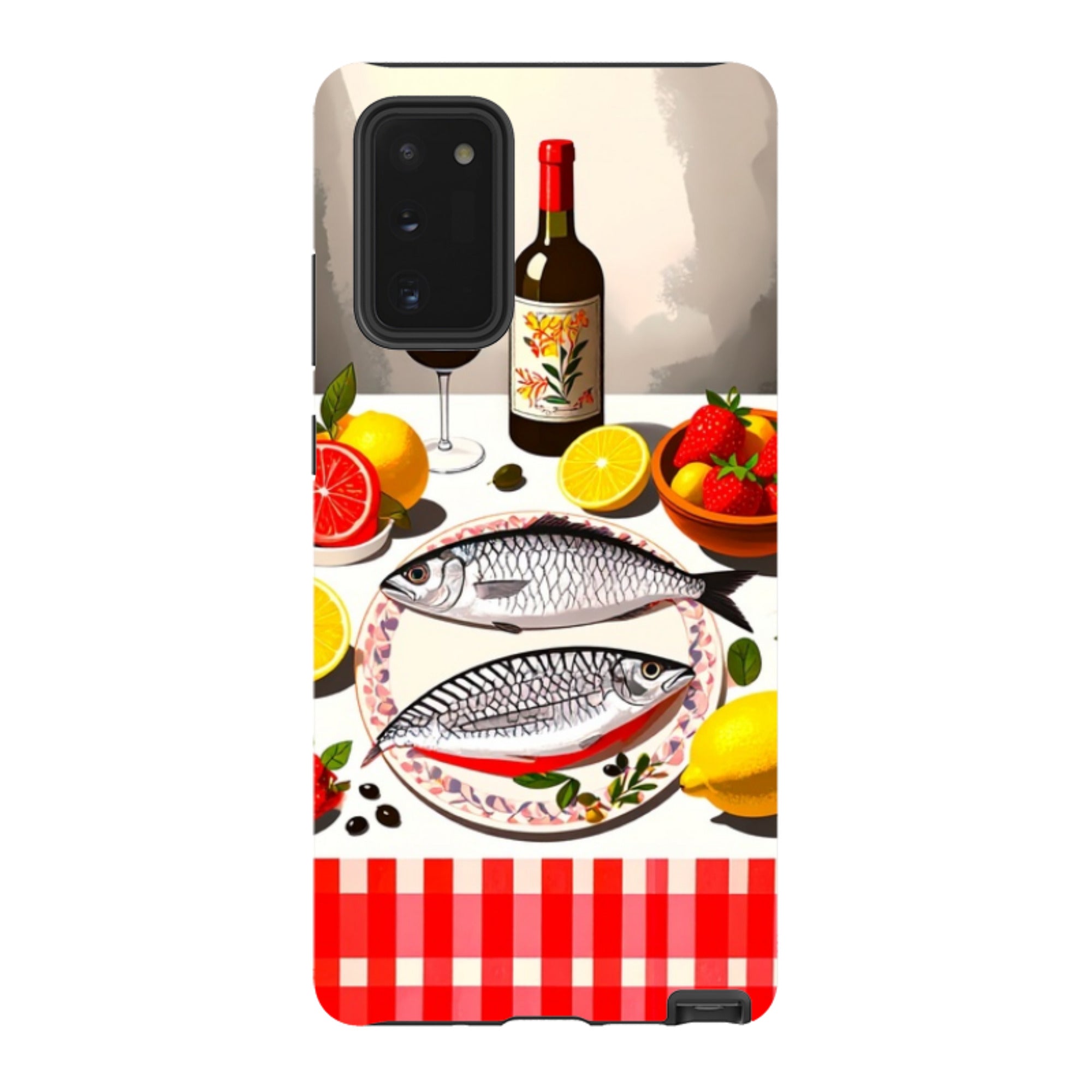 Samsung Tough Case - Plate Of Sardines