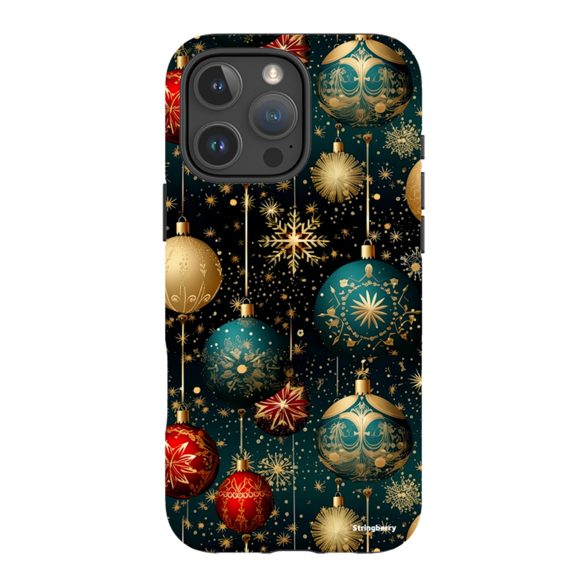 iPhone Tough Case - Christmas Baubles II