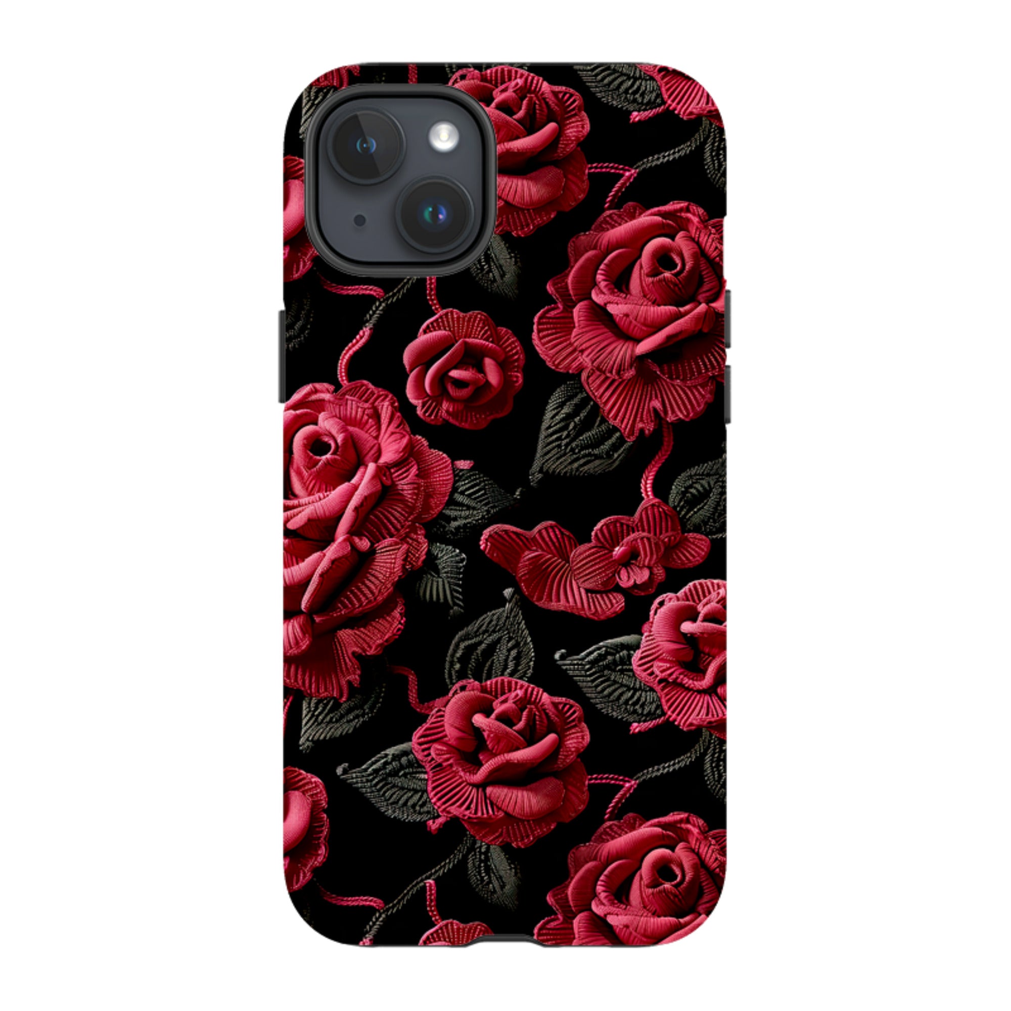 iPhone MagSafe Tough Case - Dark Roses