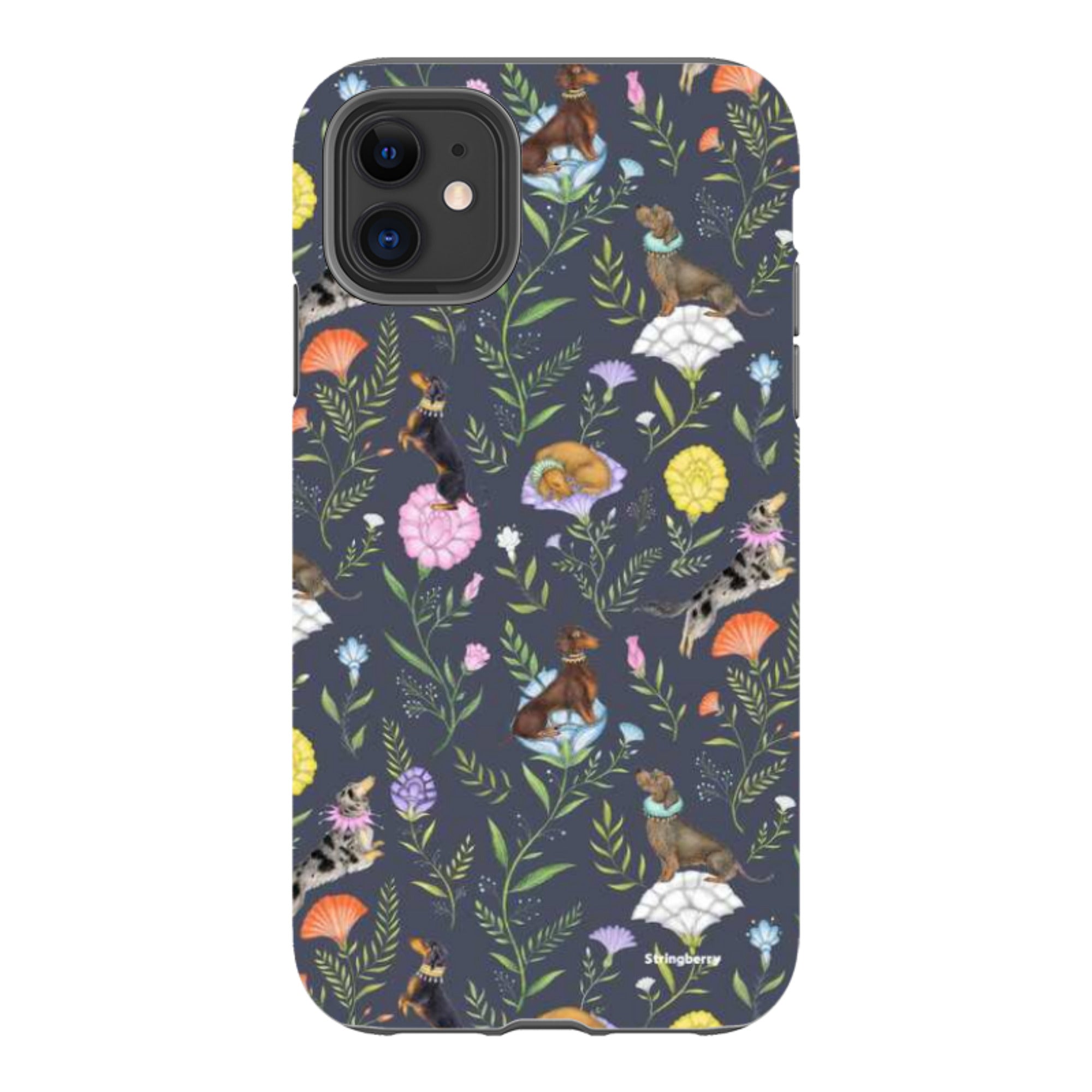iPhone Tough Case - Doxy Day Afternoon Slate By Catherine Rowe