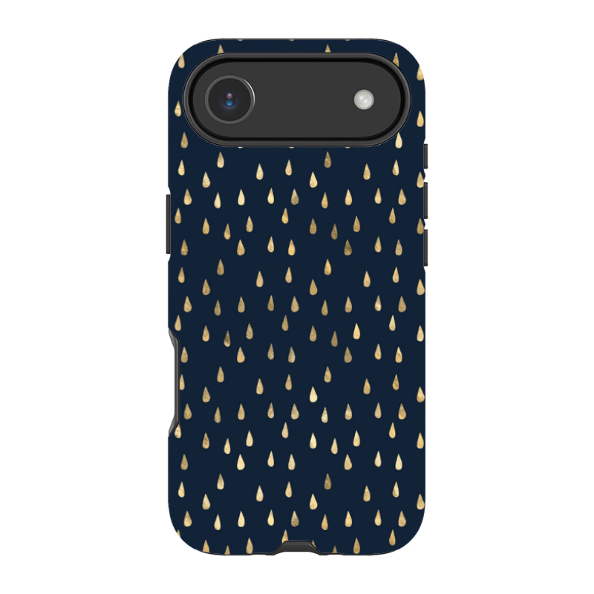iPhone Tough Case - Blue Rain