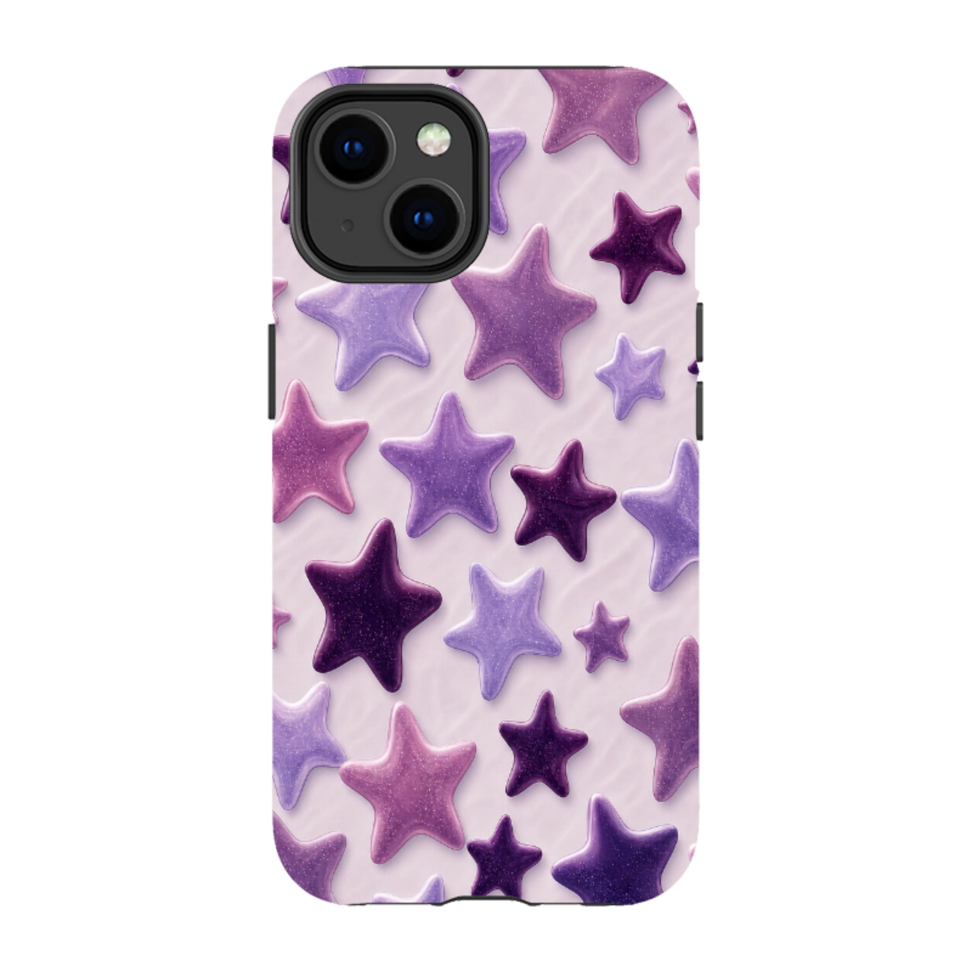 iPhone Tough Case - Lavender Purple Star