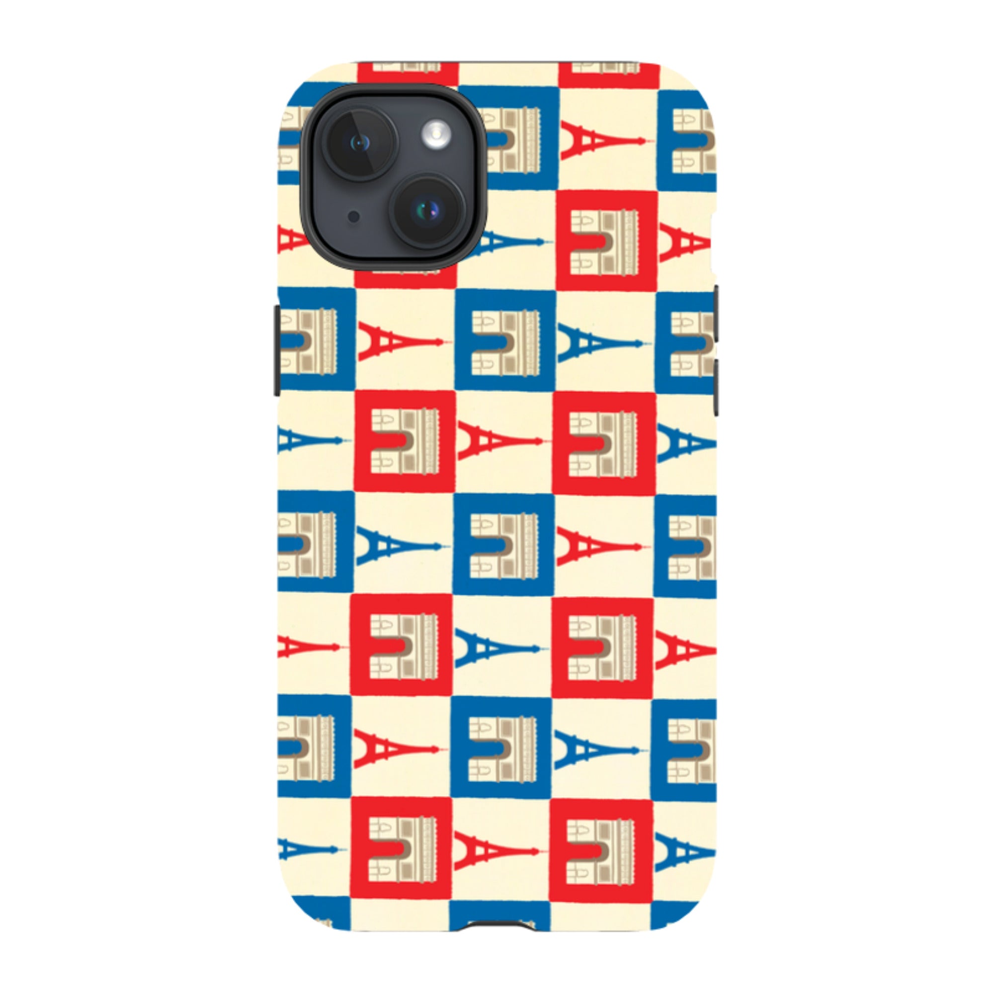 iPhone Tough Case - Paris Papers