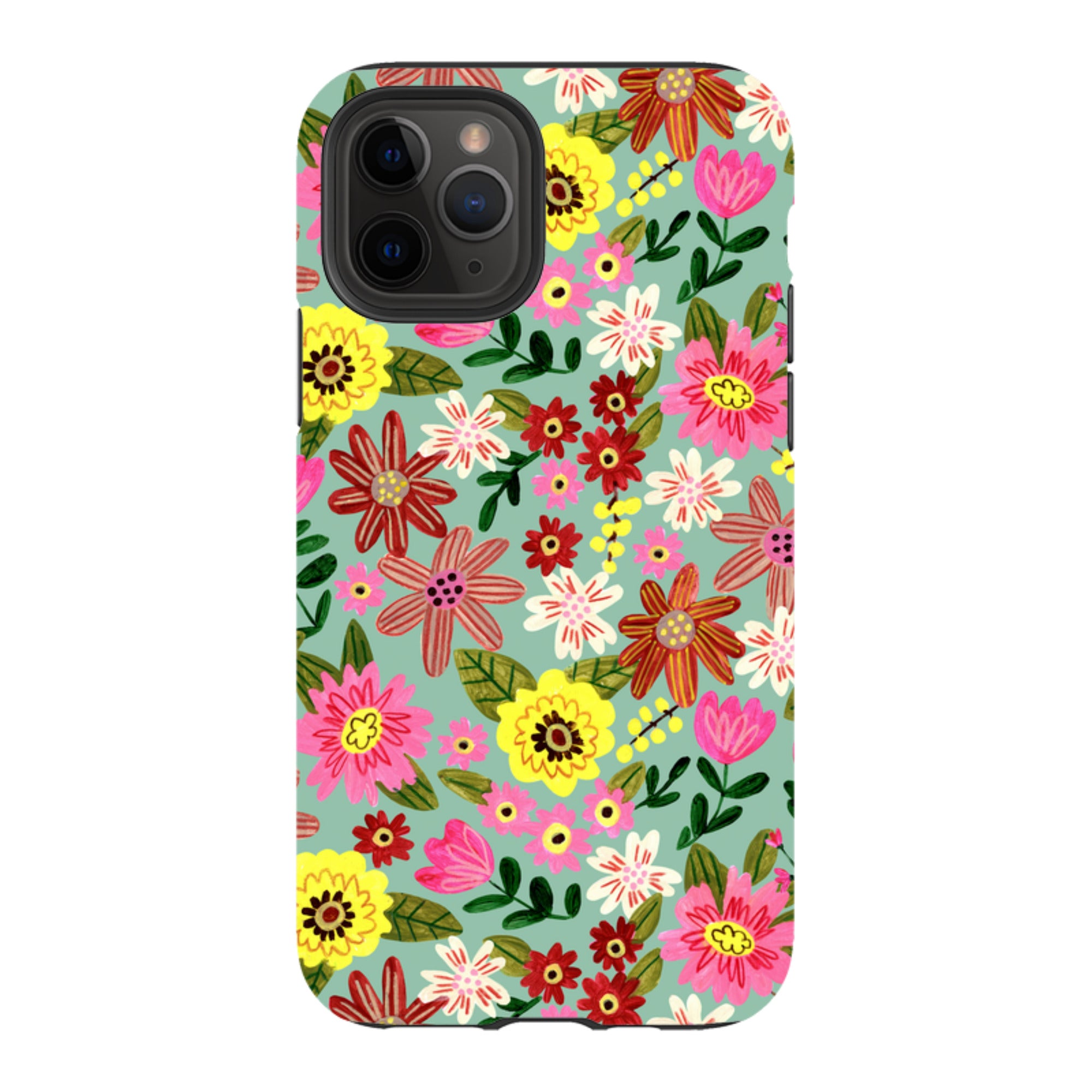 iPhone Tough Case - Spring Floral II By Caroline Bonne Muller