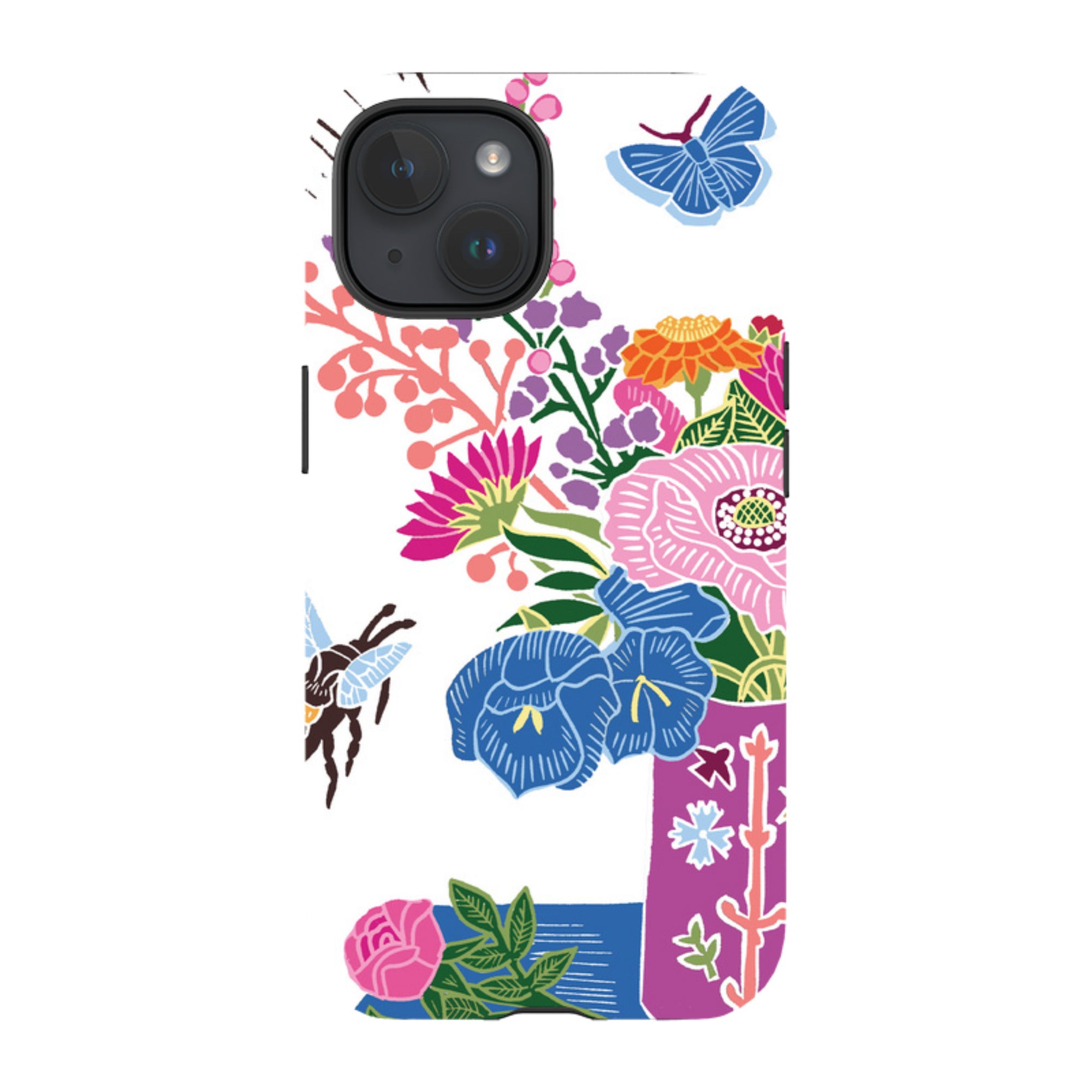 iPhone Tough Case - Flower Vase By kate Heiss