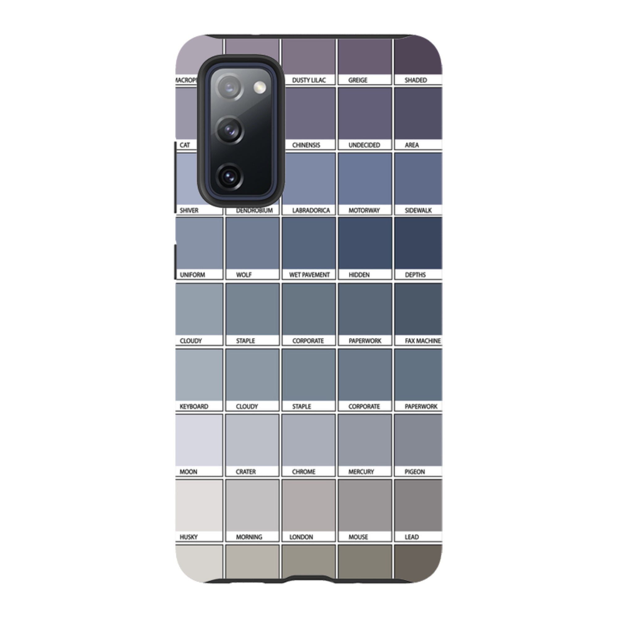 Samsung Tough Case - Grey Chromology By Kitty Joseph
