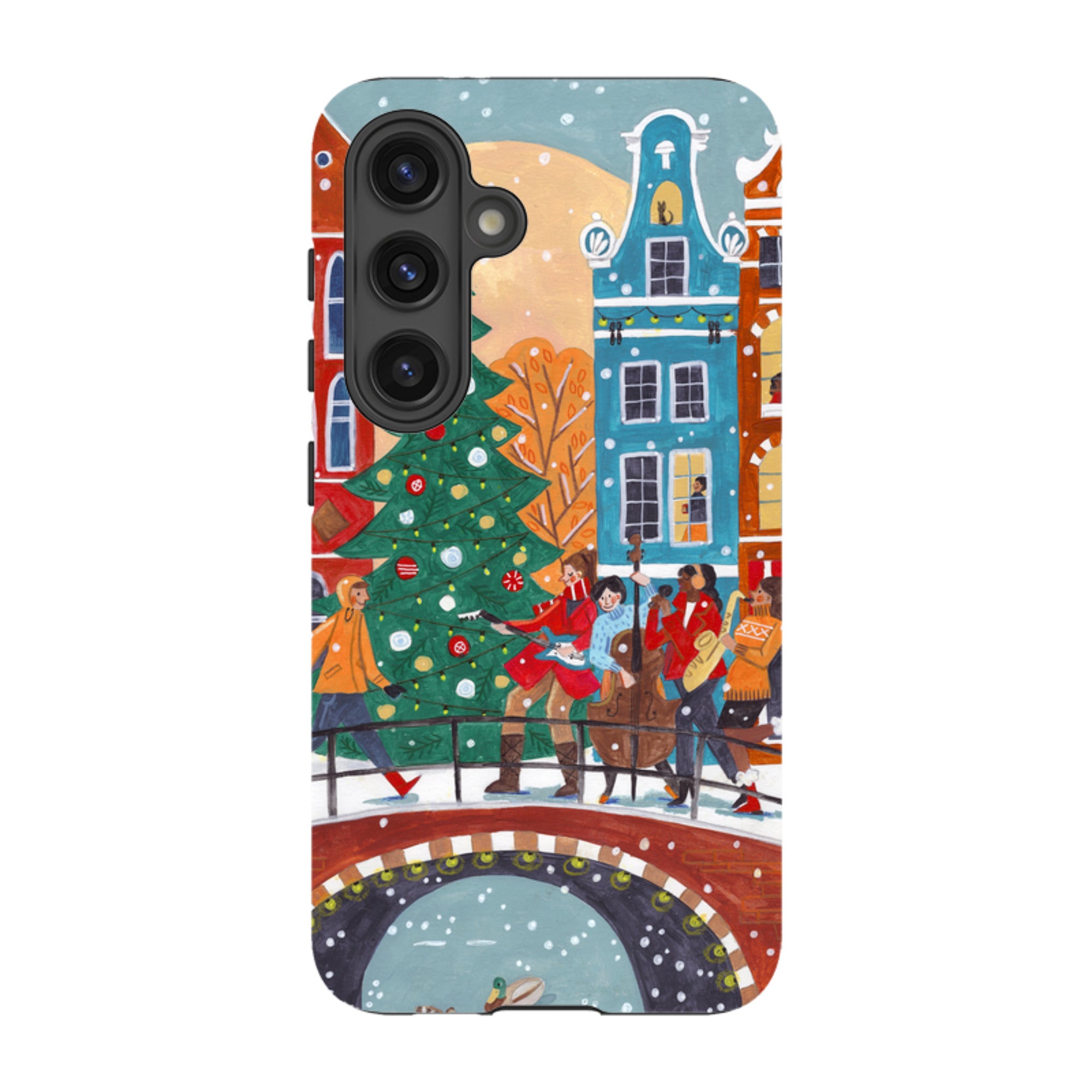 Samsung Tough Case - Christmas Music Amsterdam By Caroline Bonne Muller