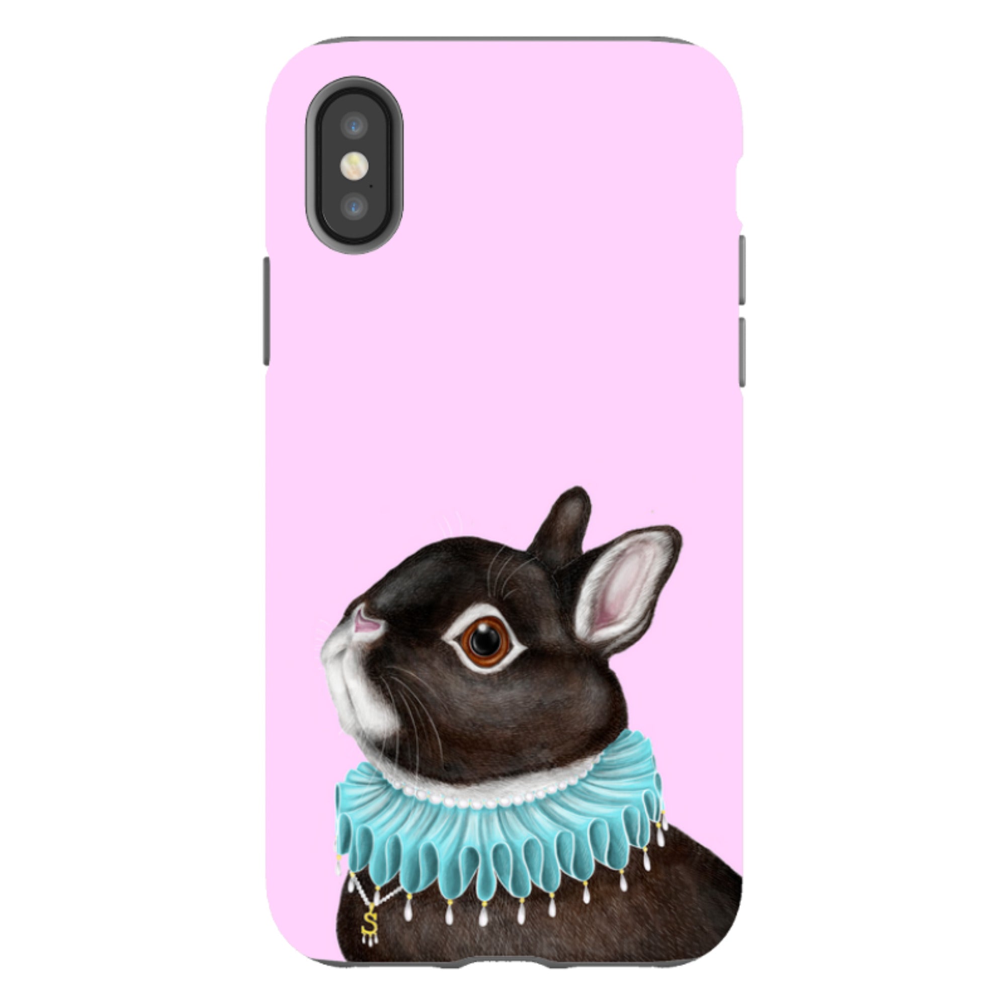 iPhone Tough Case - Bunny By Catherine Rowe
