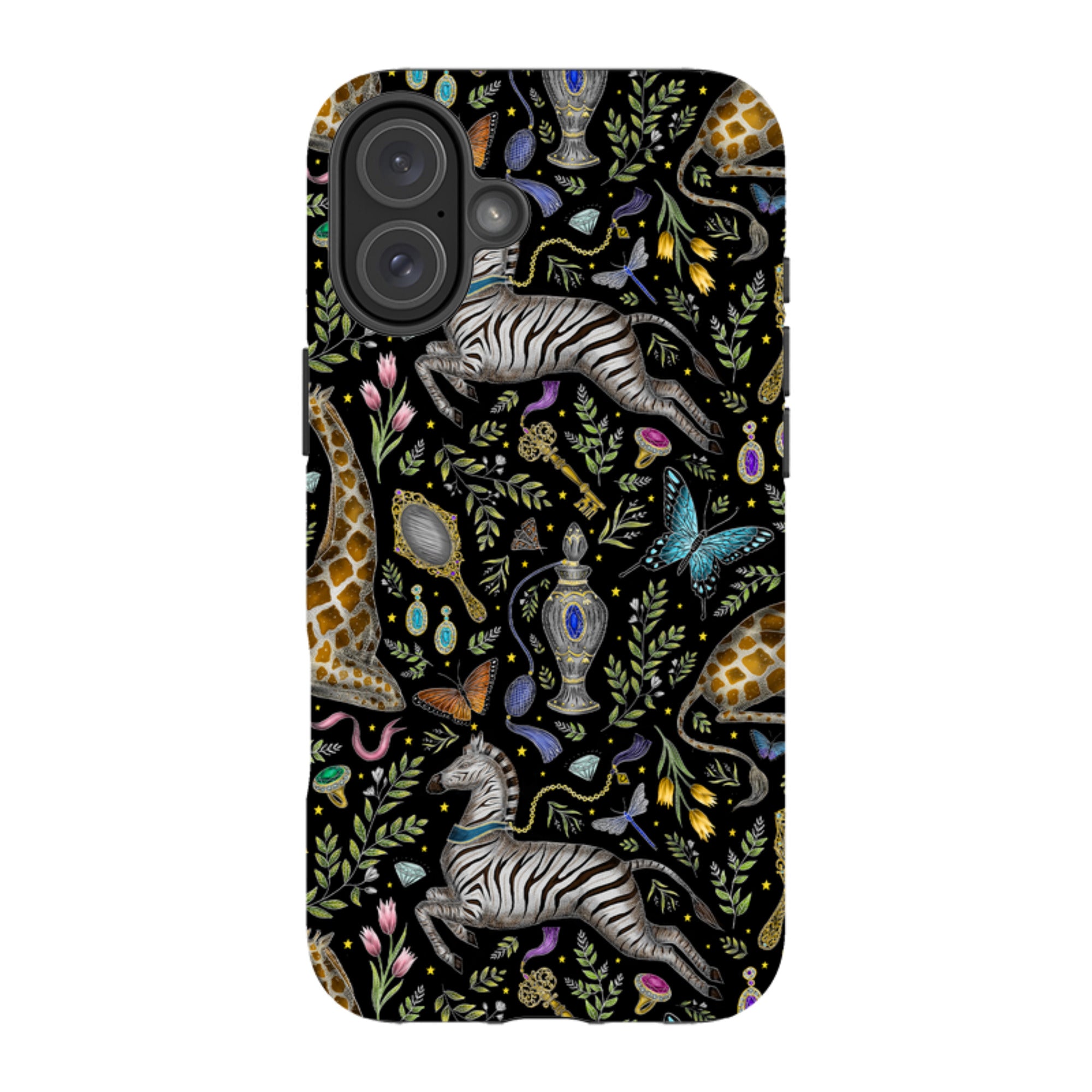 iPhone MagSafe Tough Case -  Dressing Table Black By Catherine Rowe