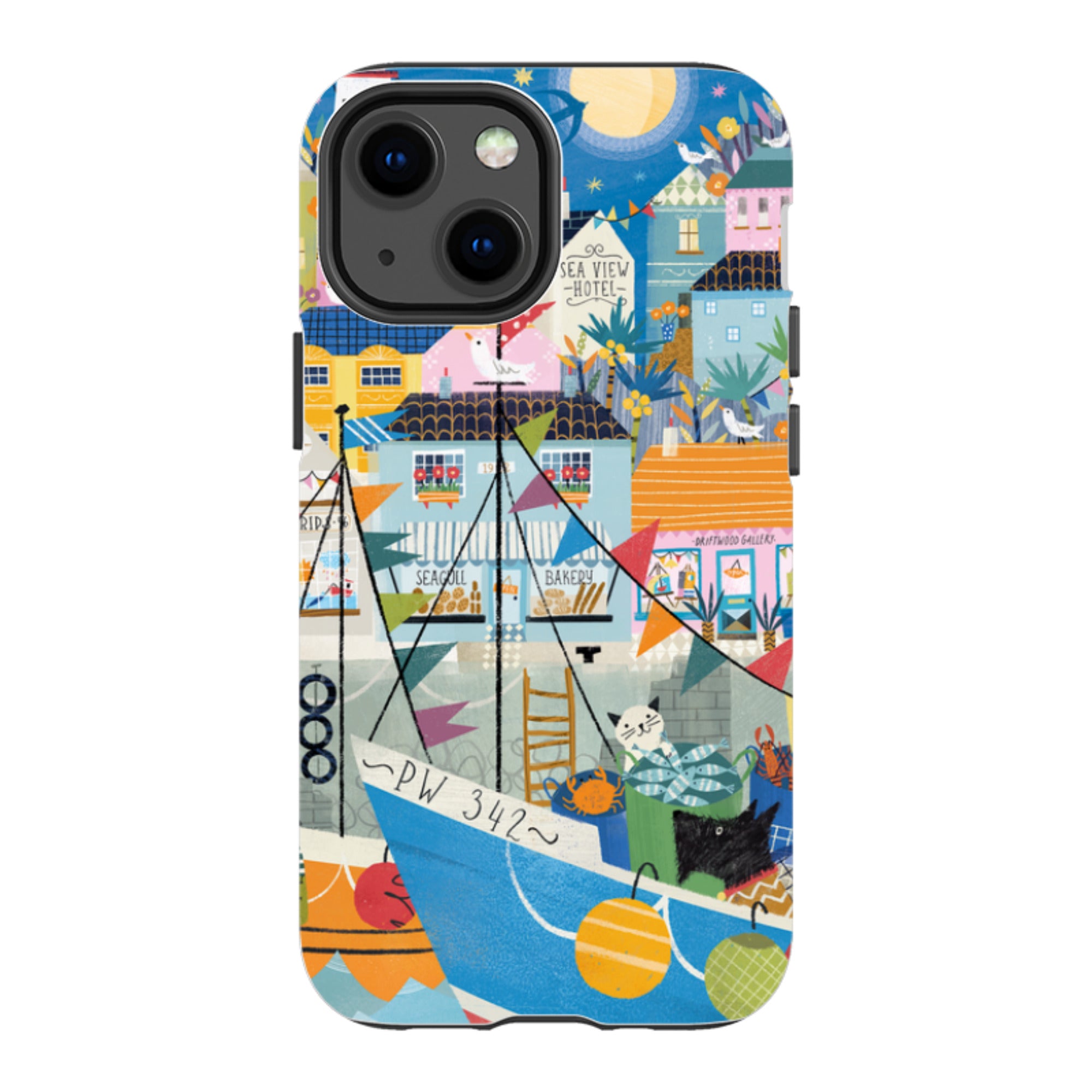 iPhone Case - Night Harbour 1 By Ali Brookes