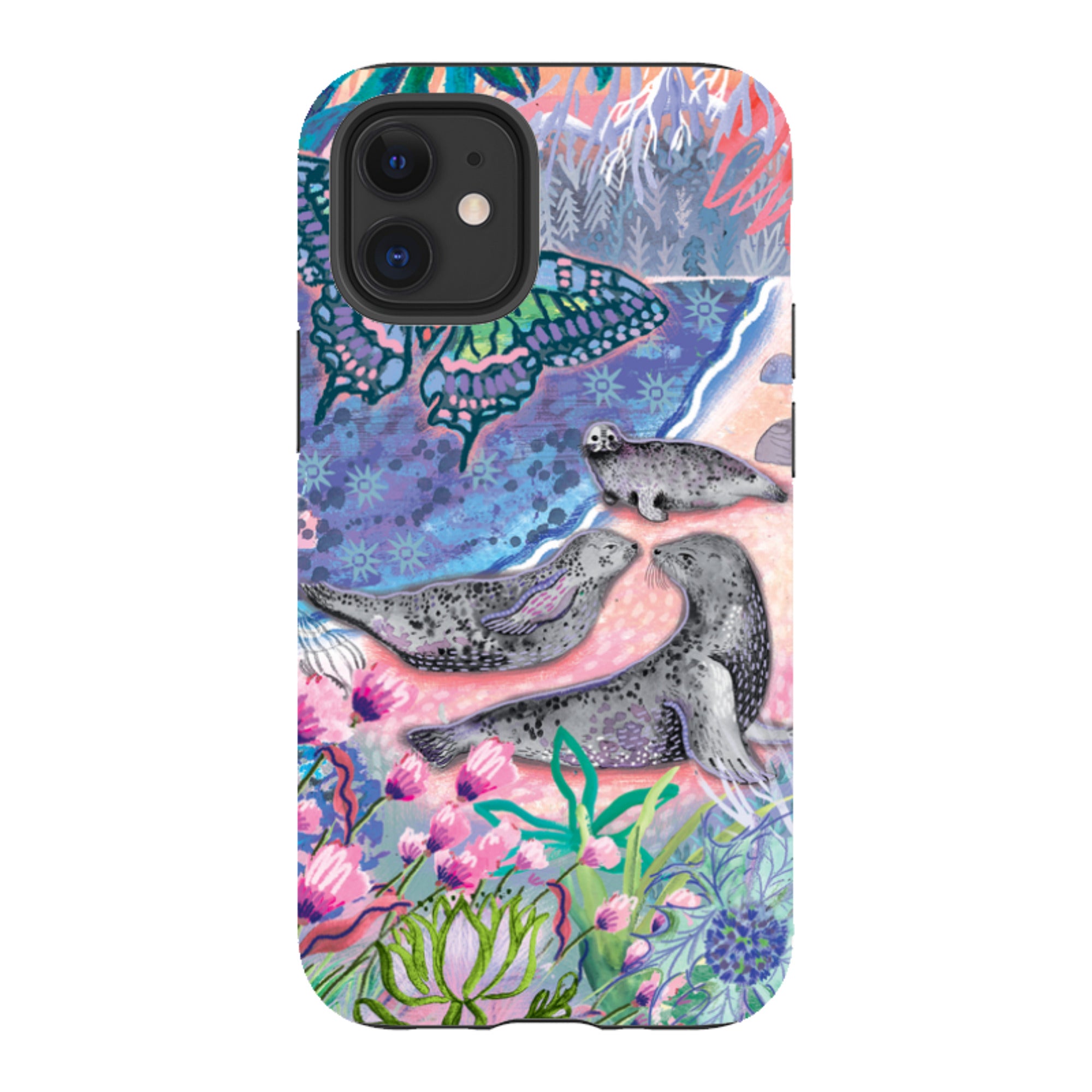 iPhone Case - Scenic Seals Of Norfolk By Emma Frances Grant