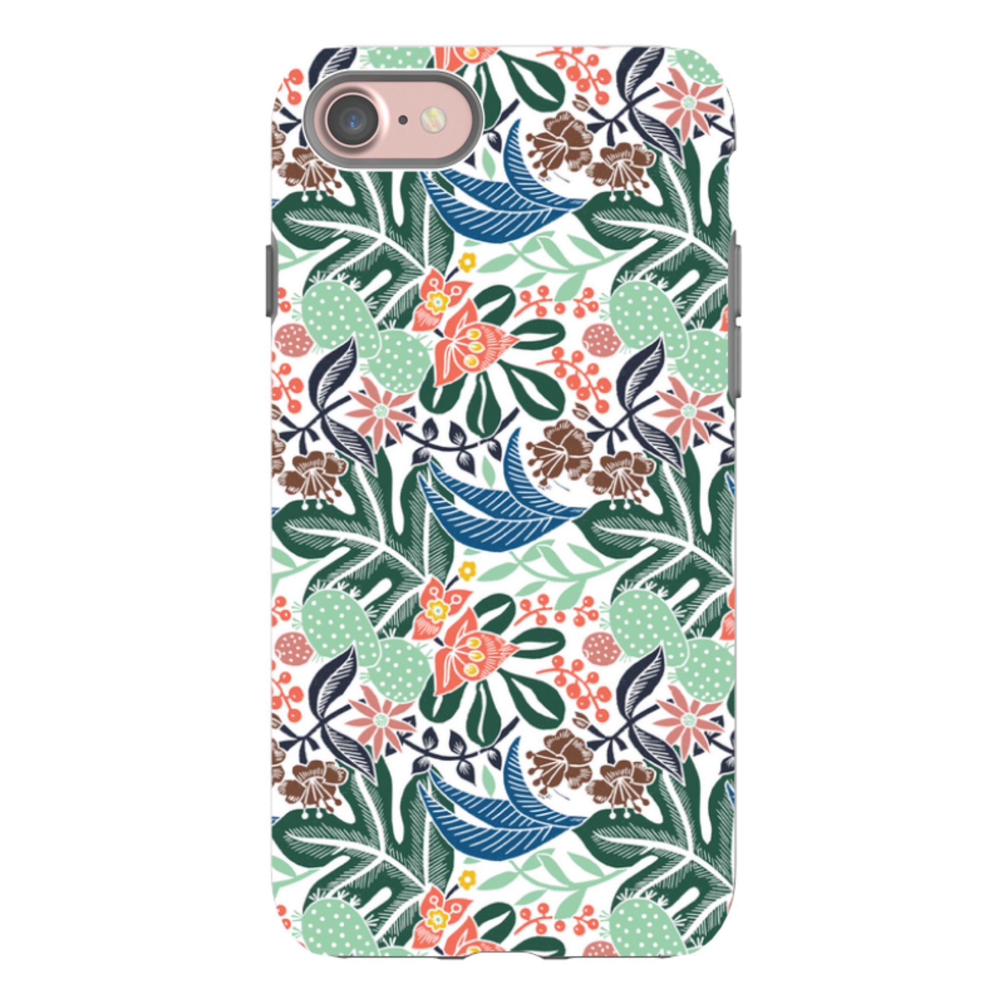 iPhone Tough Case - Tropical Cactus 2 By Kate Heiss