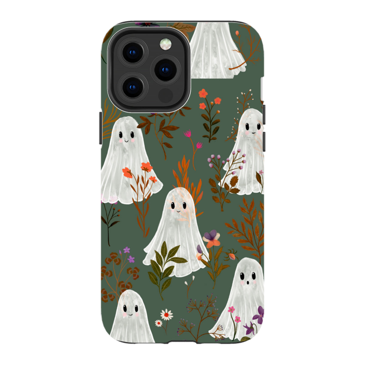iPhone Tough Case - Ghost in the Garden - Pine By Katherine Quinn