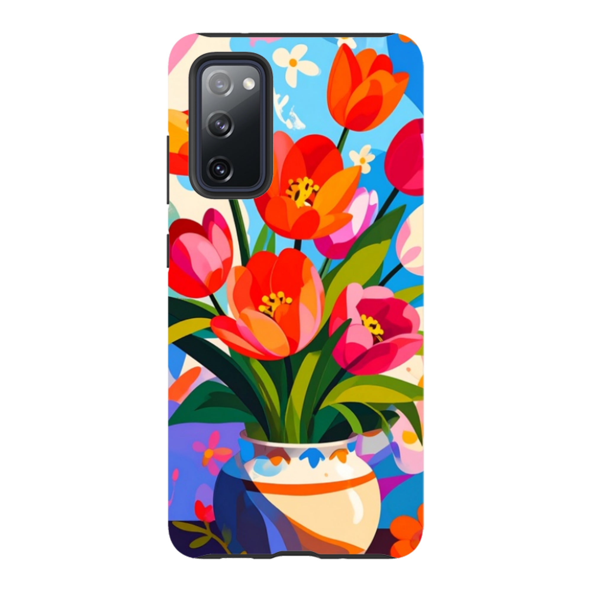 Samsung Tough Case - Tulip Pot Floral