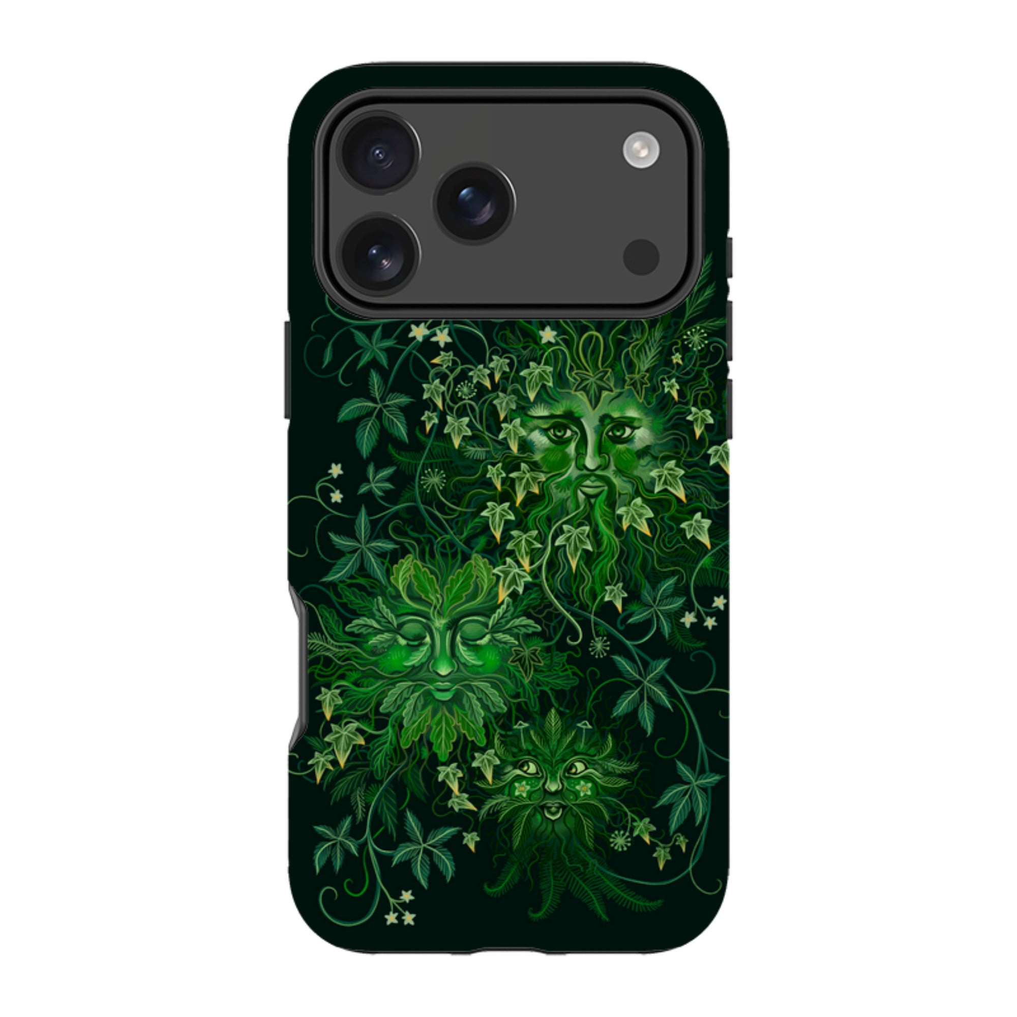 iPhone MagSafe Tough Case - Green Man By Anna Stead