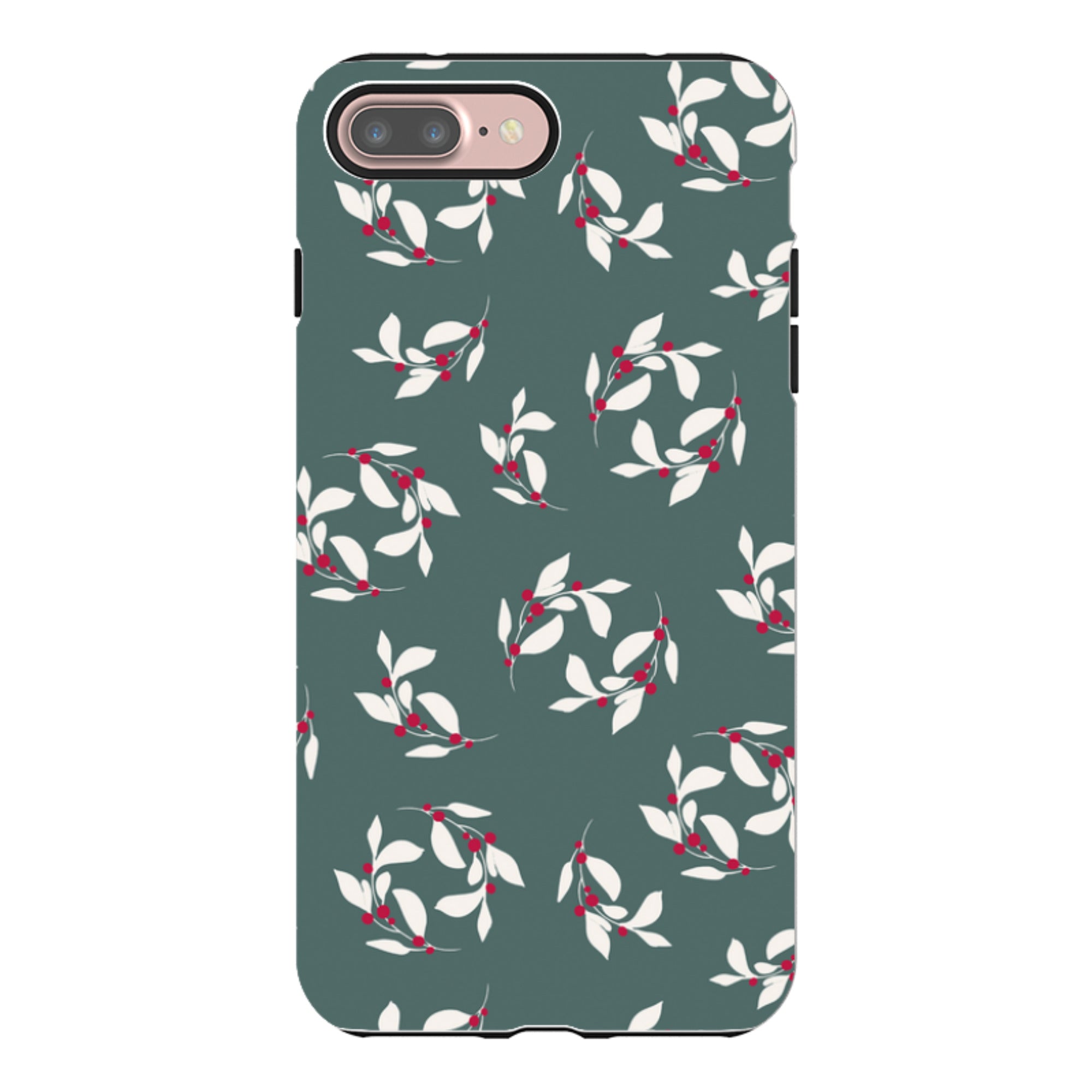 iPhone Tough Case - Winter Floral