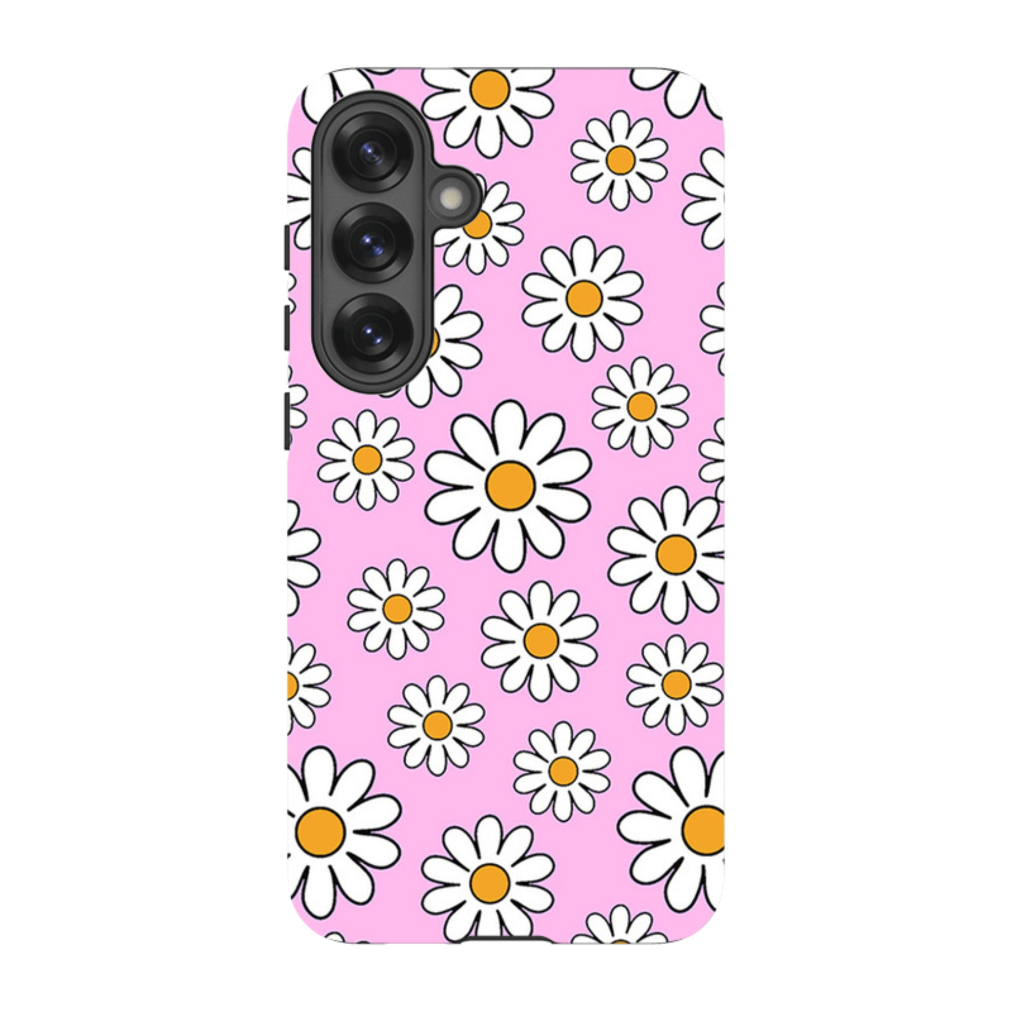 Samsung Tough Case - Pink Daises