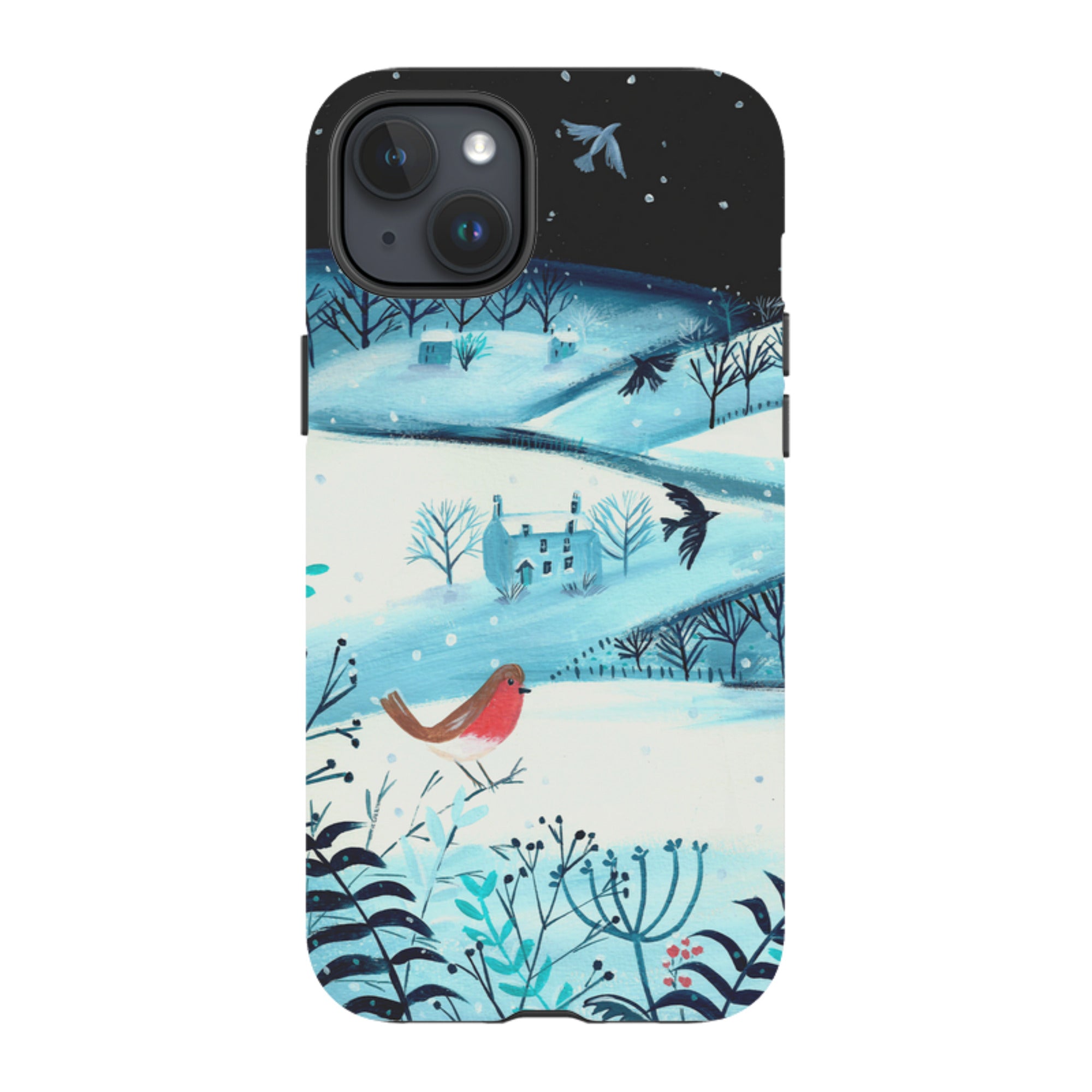 iPhone Tough Case - Winterscape-1 By Mary Stubberfield