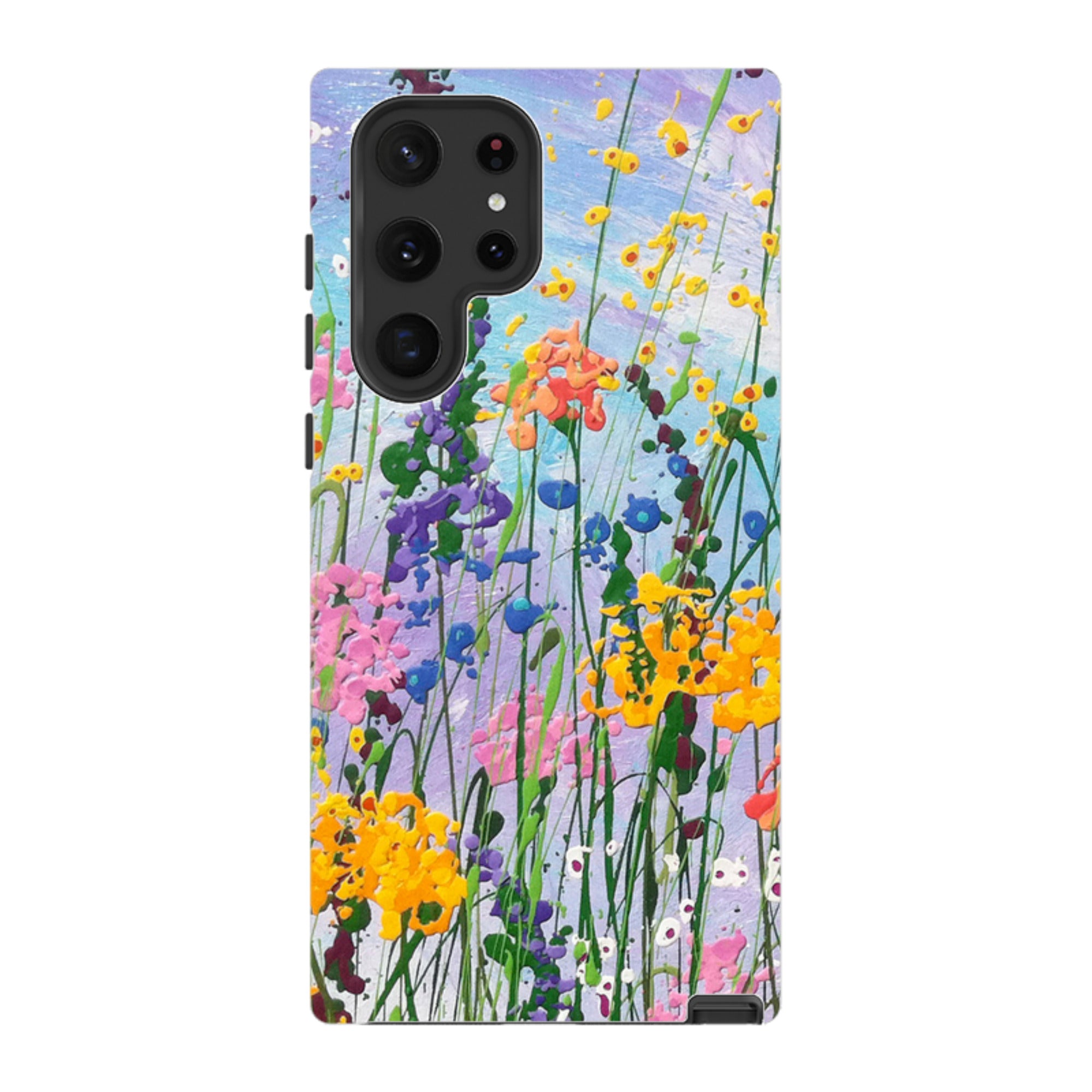 Samsung Tough Case - Wildflowers At Play By Linda Calvert Jacobson