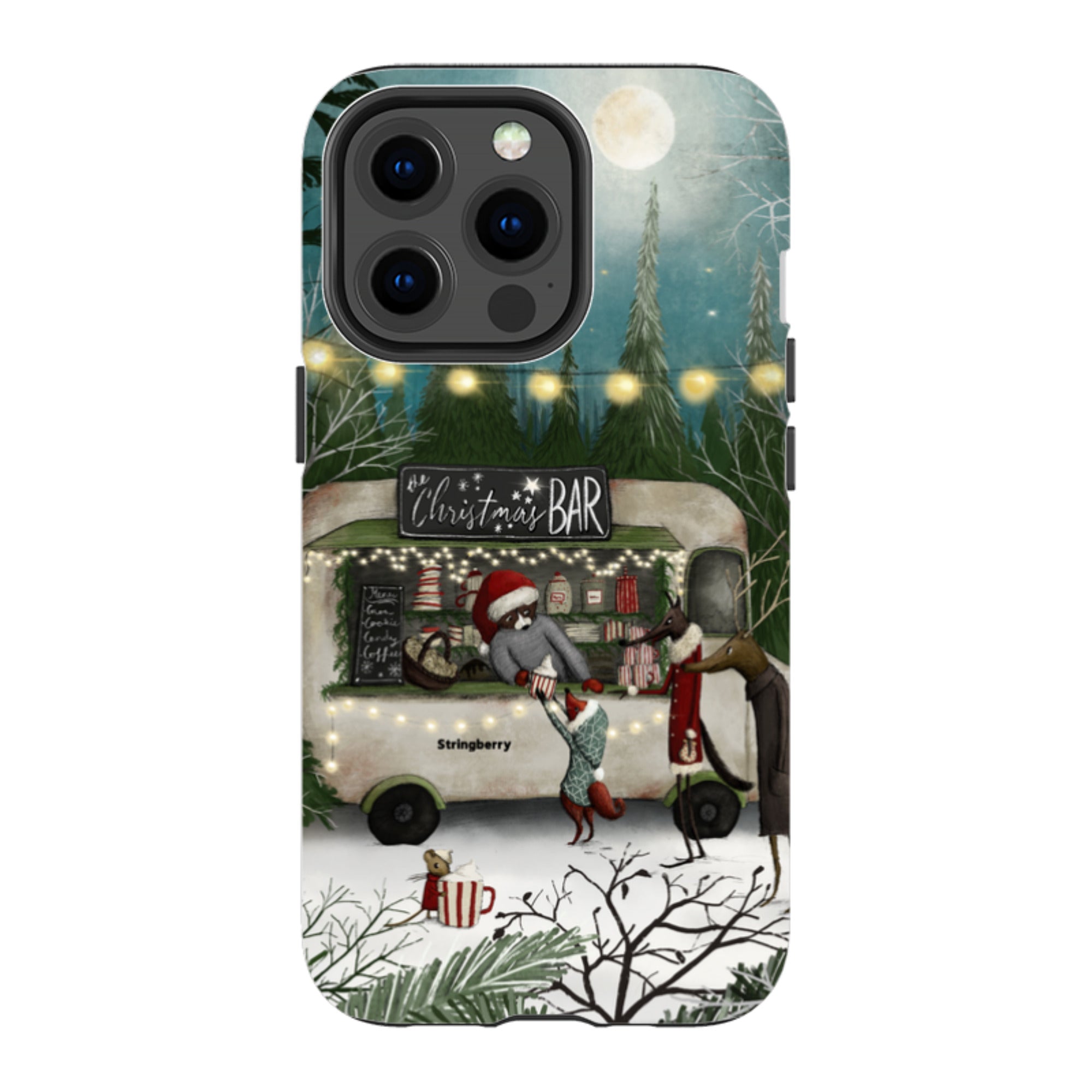 iPhone MagSafe Tough Case - Christmas Bar By Maja Lindberg