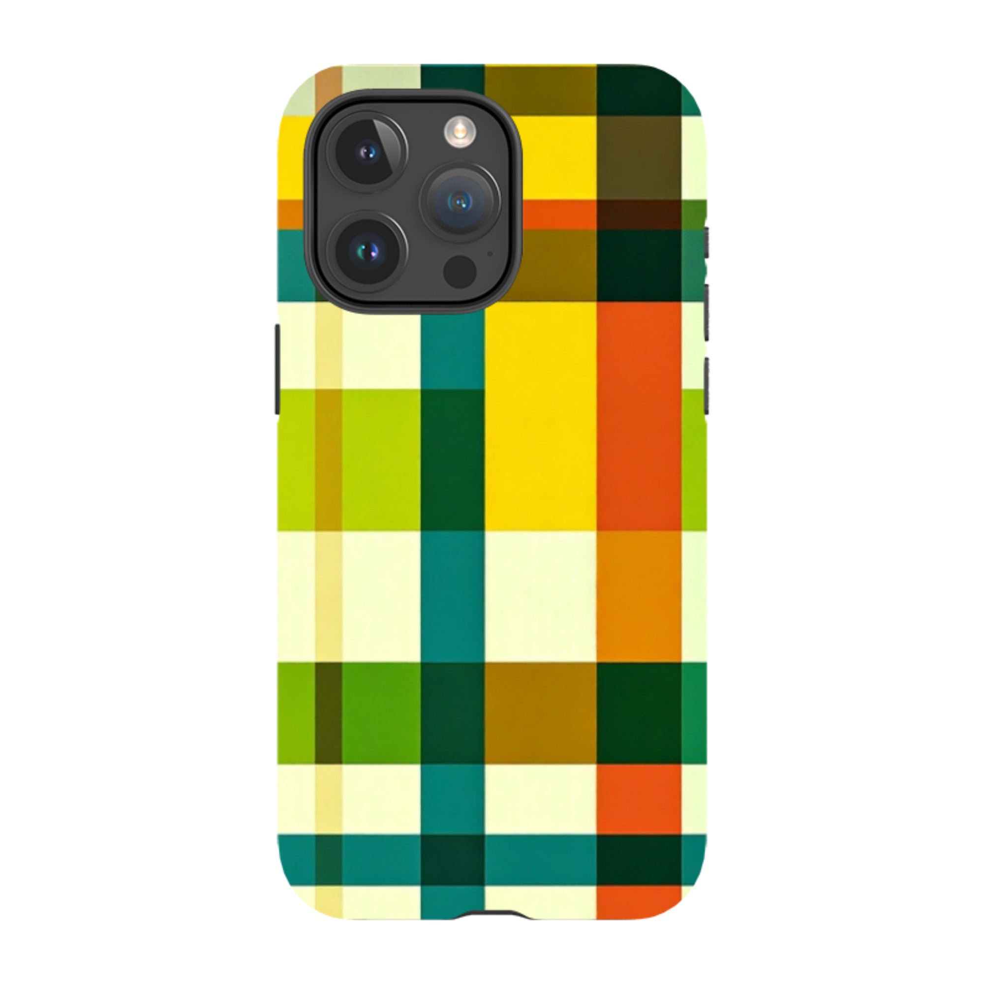 iPhone Tough Case - Los Angeles Gingham